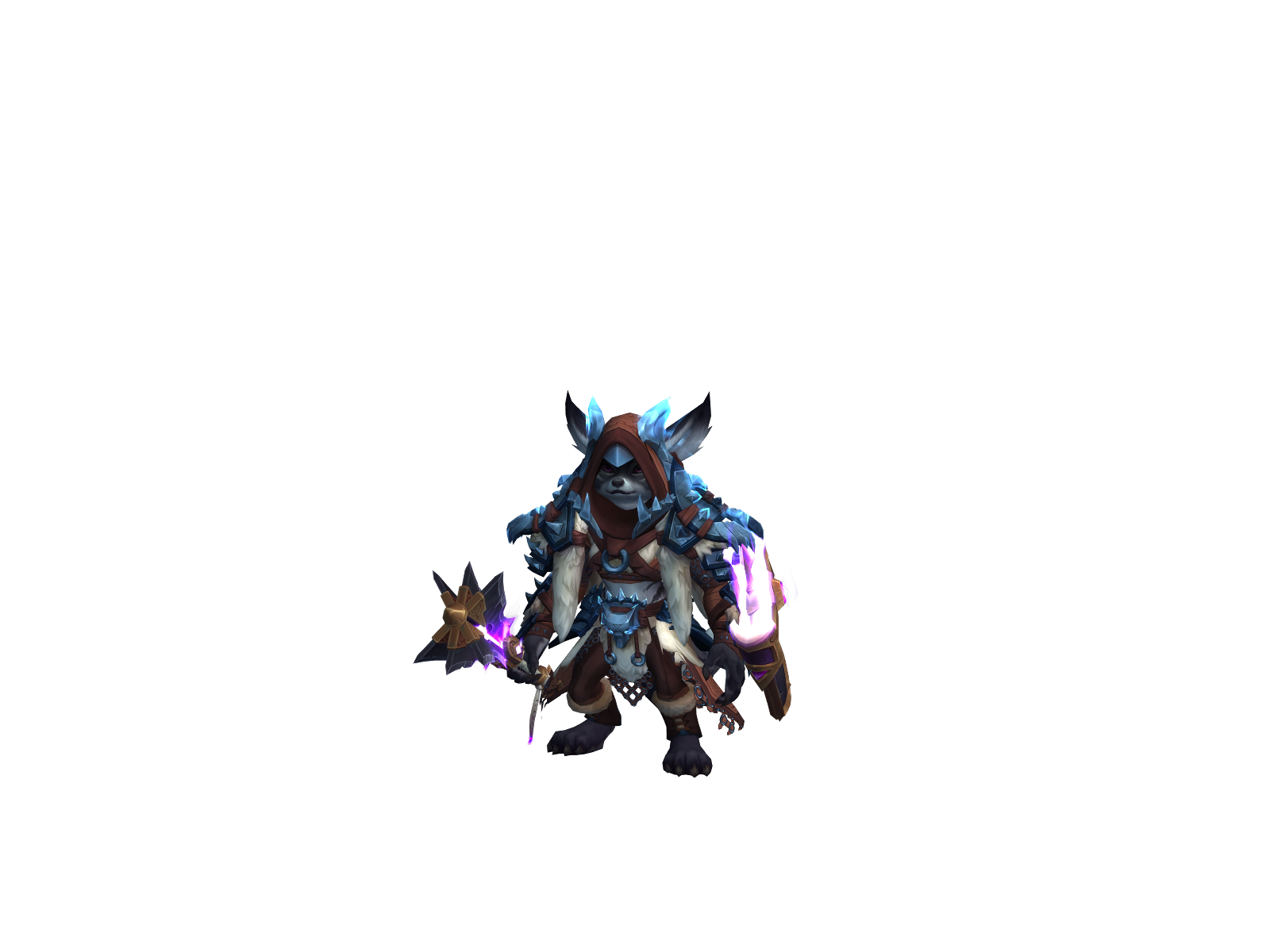 Shamanthà 3D character render