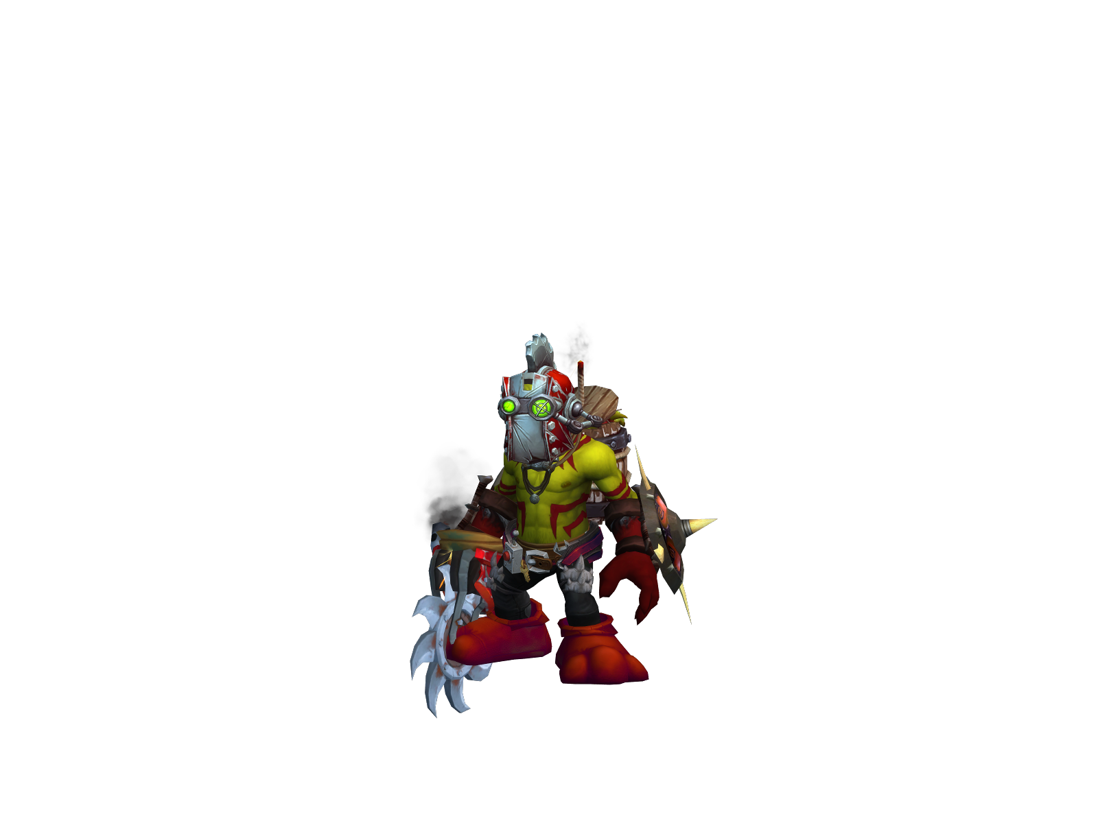 Neverground 3D character render
