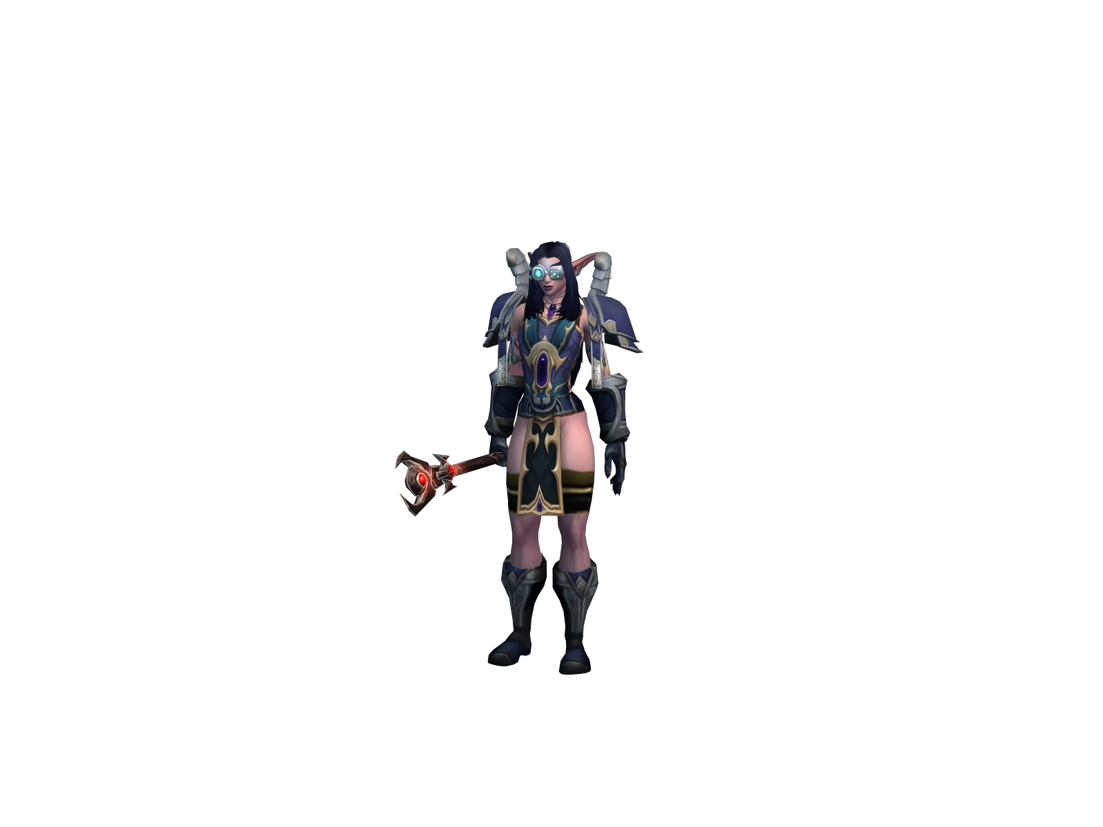 Dxvinity 3D character render