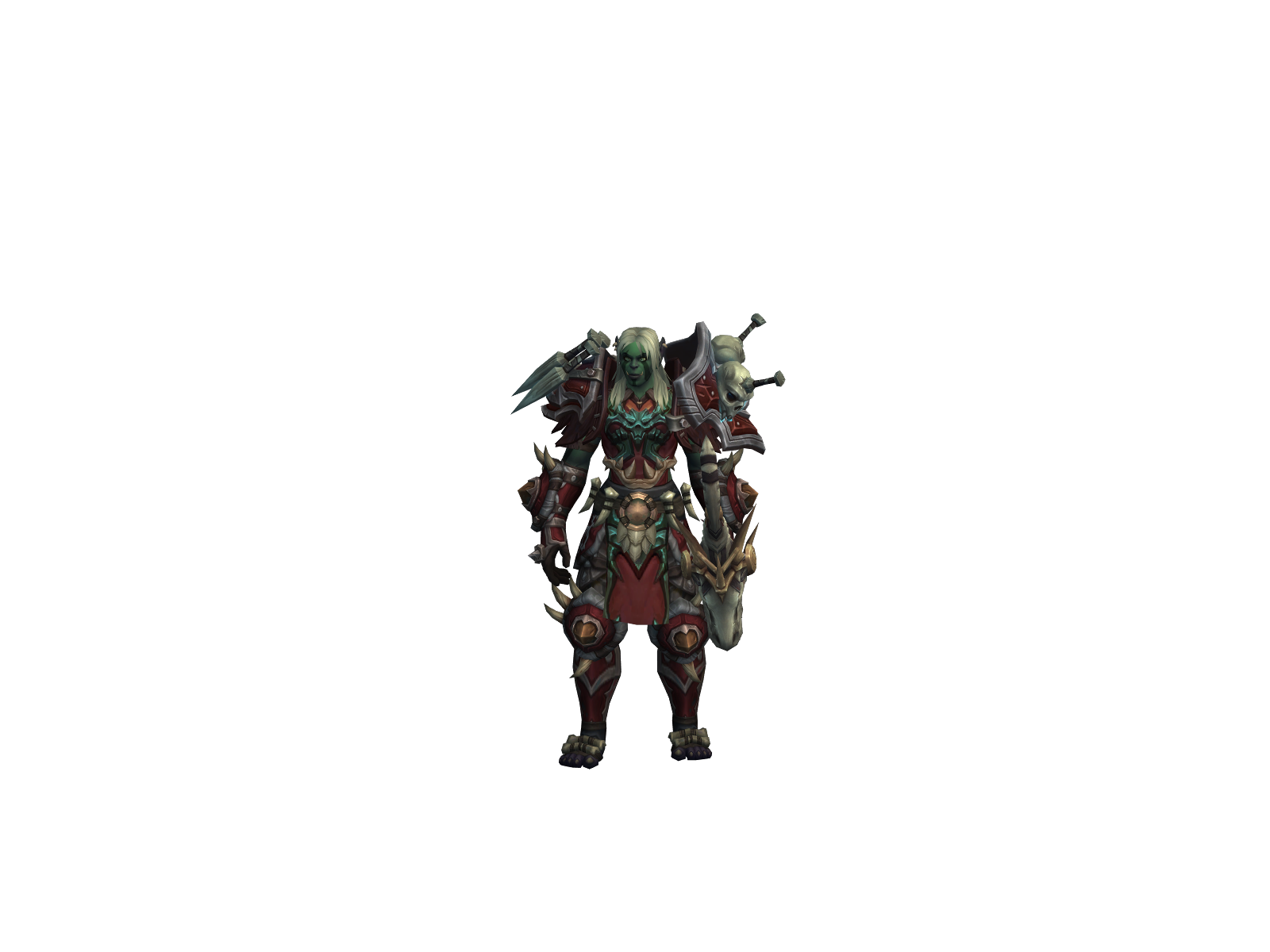 Bootyhunt 3D character render