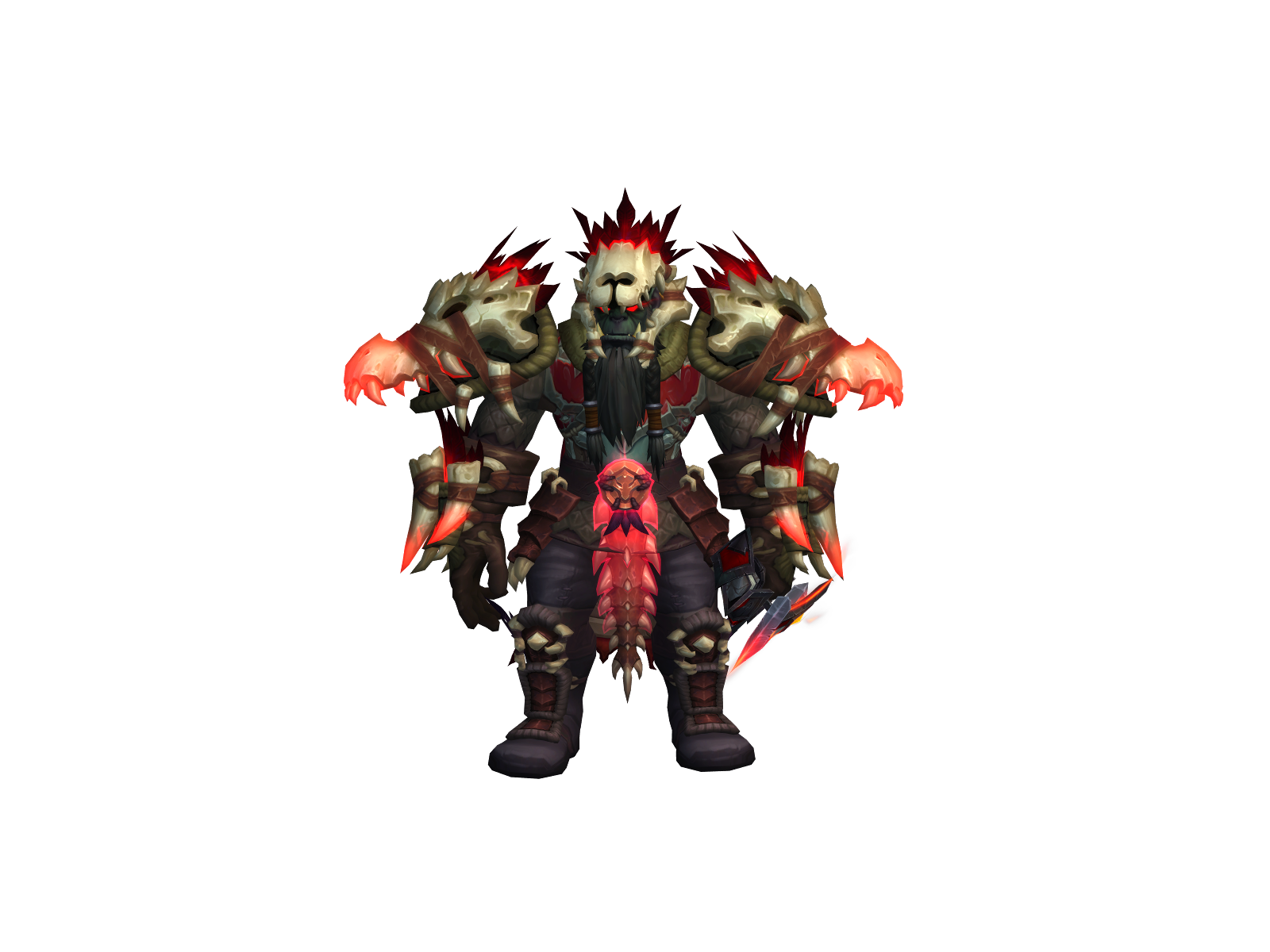 Umazitrim 3D character render