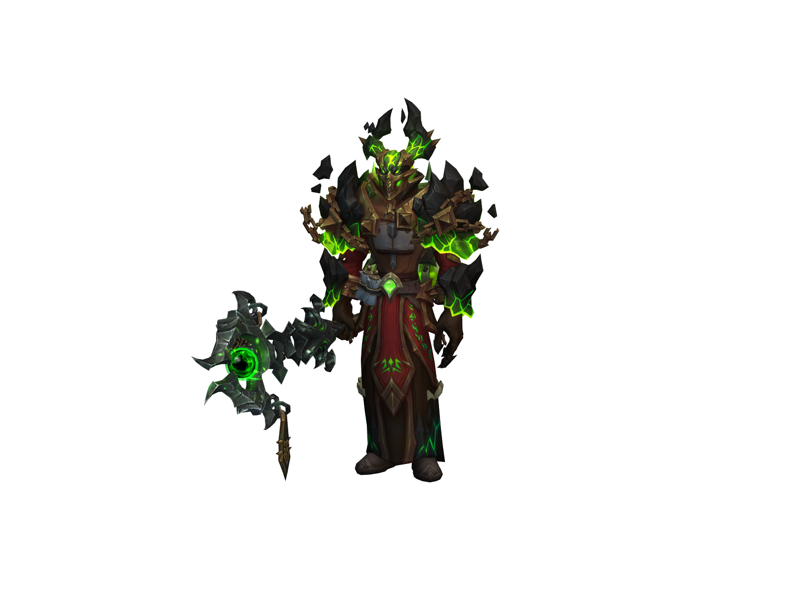 Moridane 3D character render