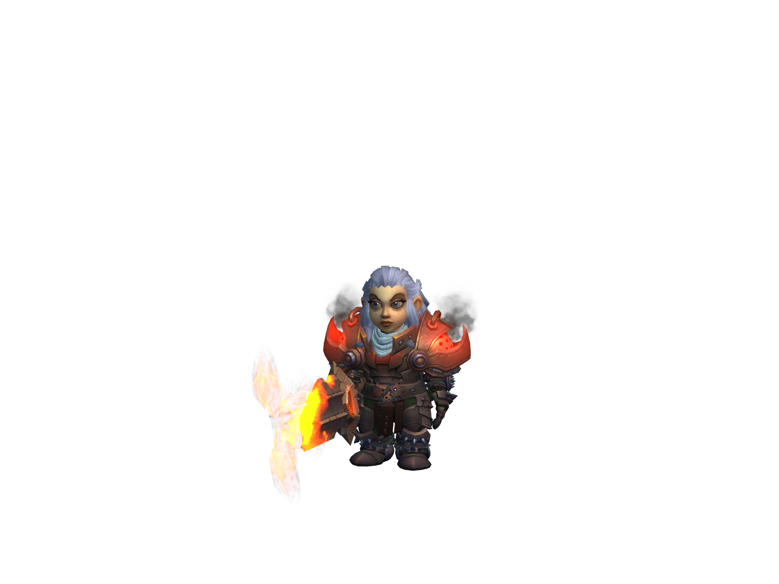Ibobo 3D character render