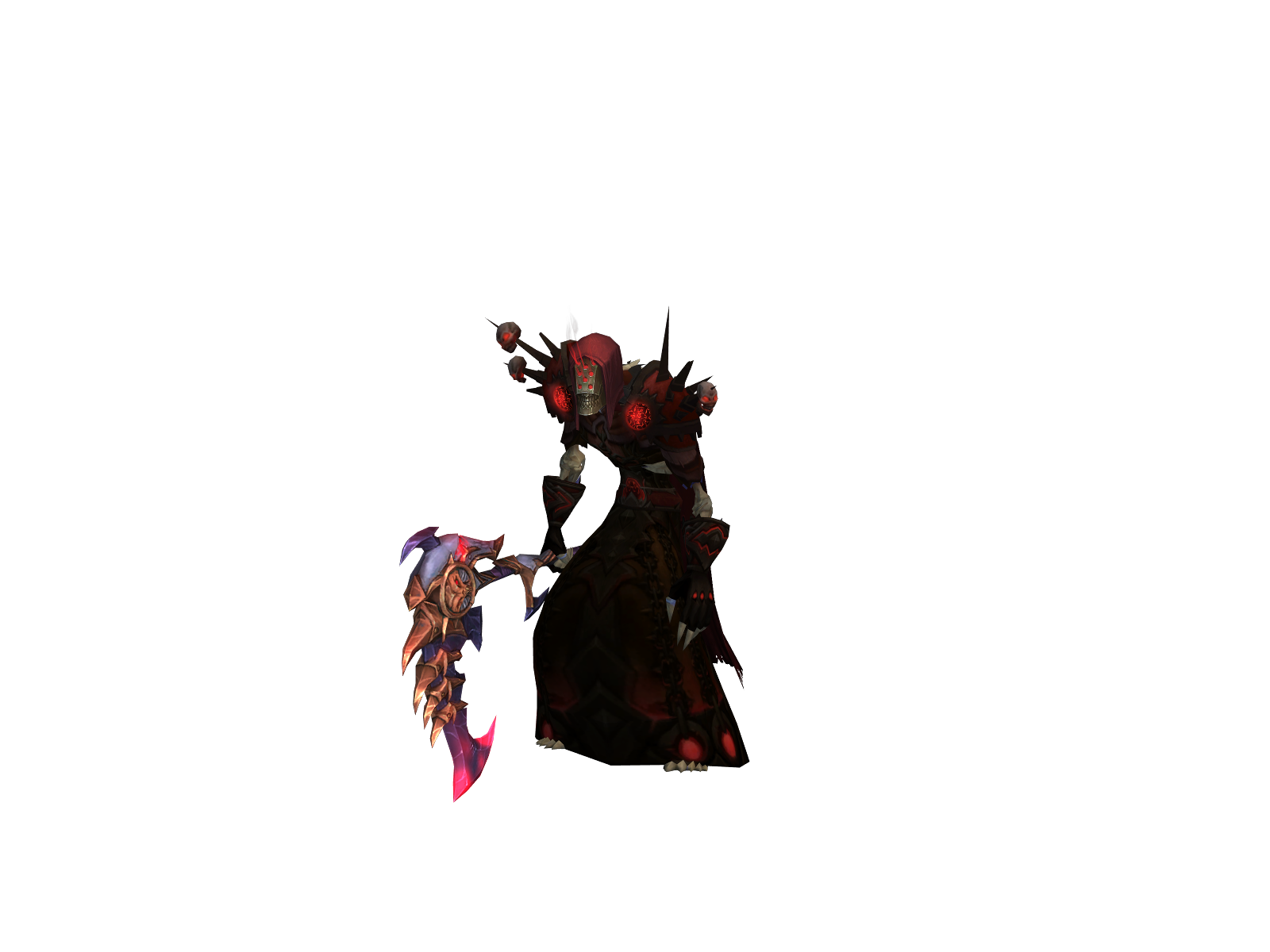 Bucketsx 3D character render