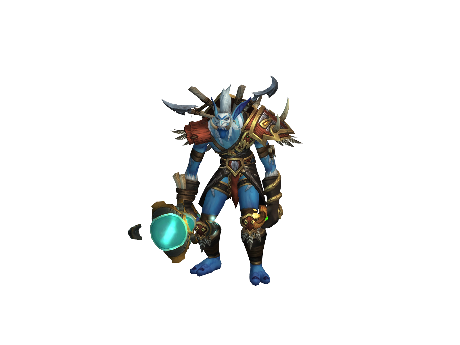 Acheindis 3D character render