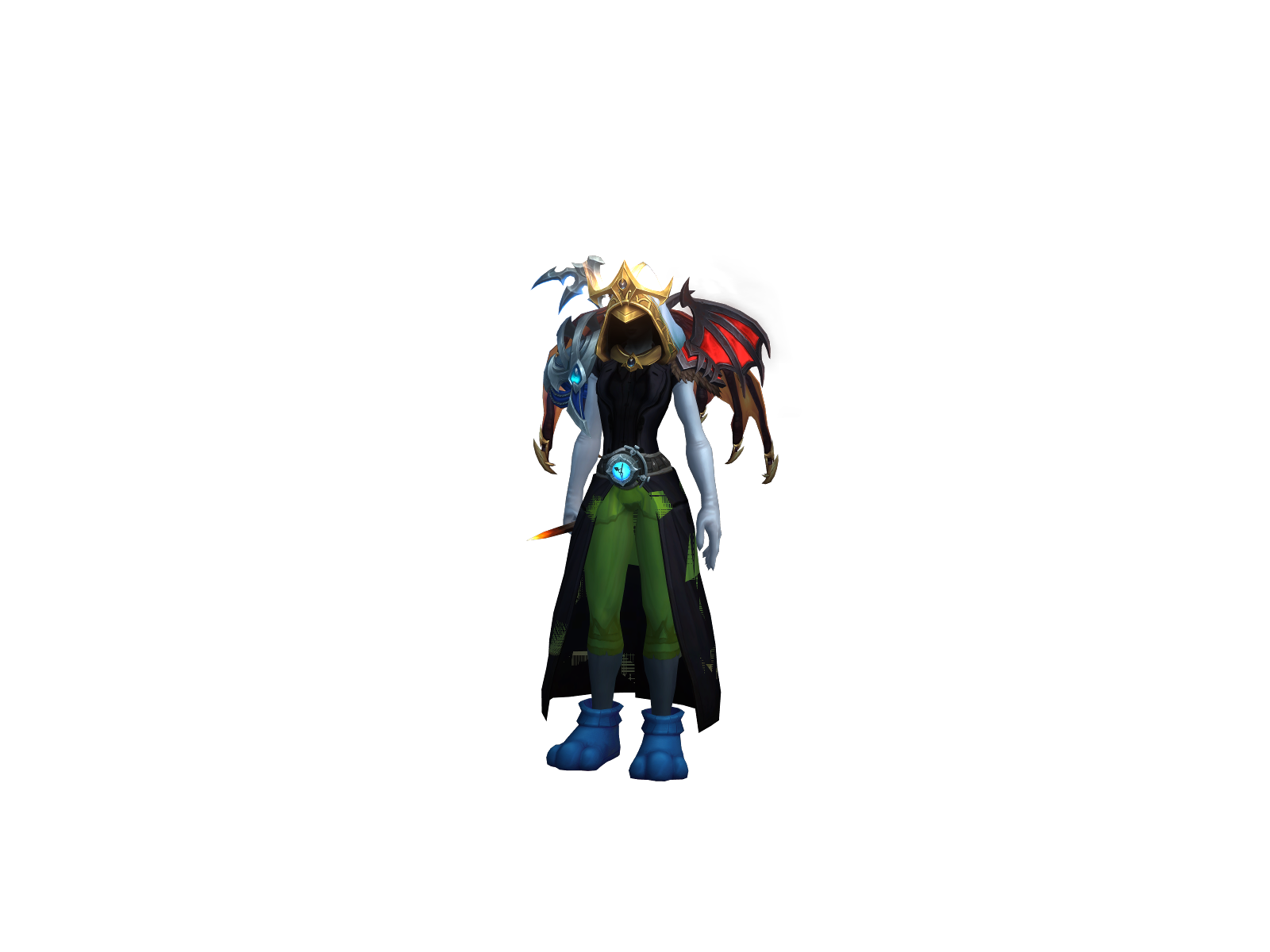 Nusrah 3D character render