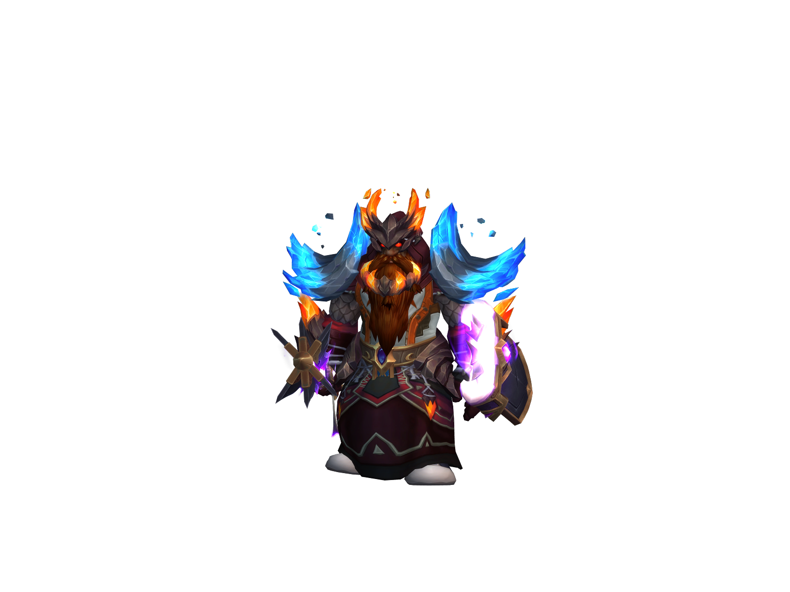 Thomastides 3D character render