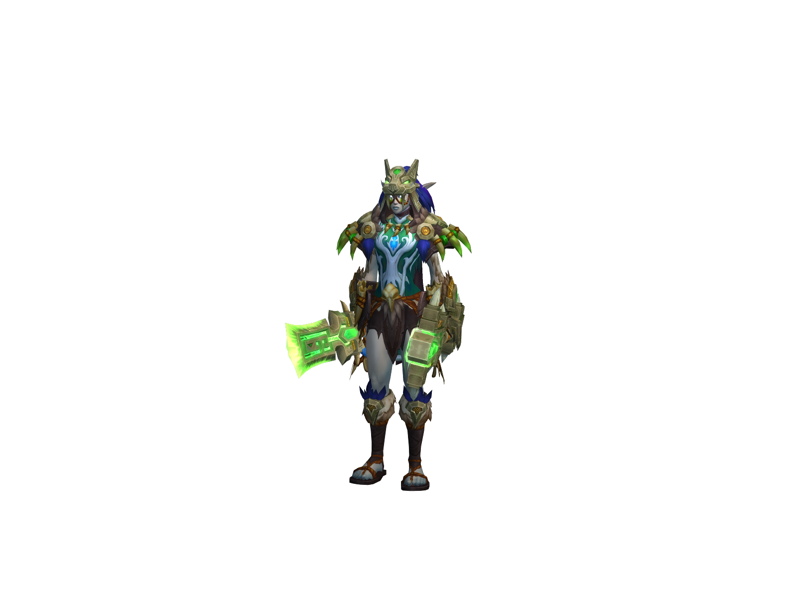 Pyoapple 3D character render