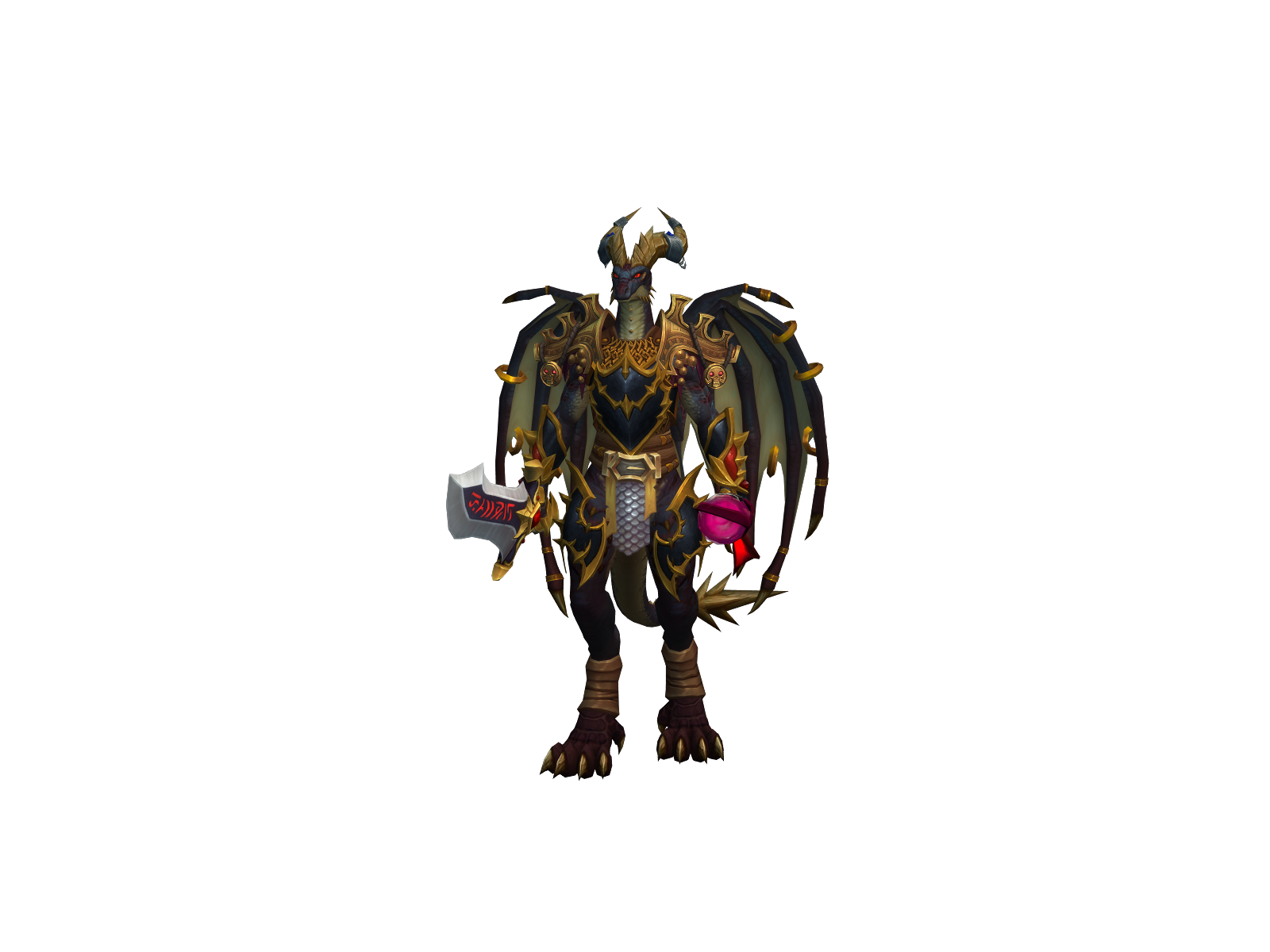 Terrat 3D character render