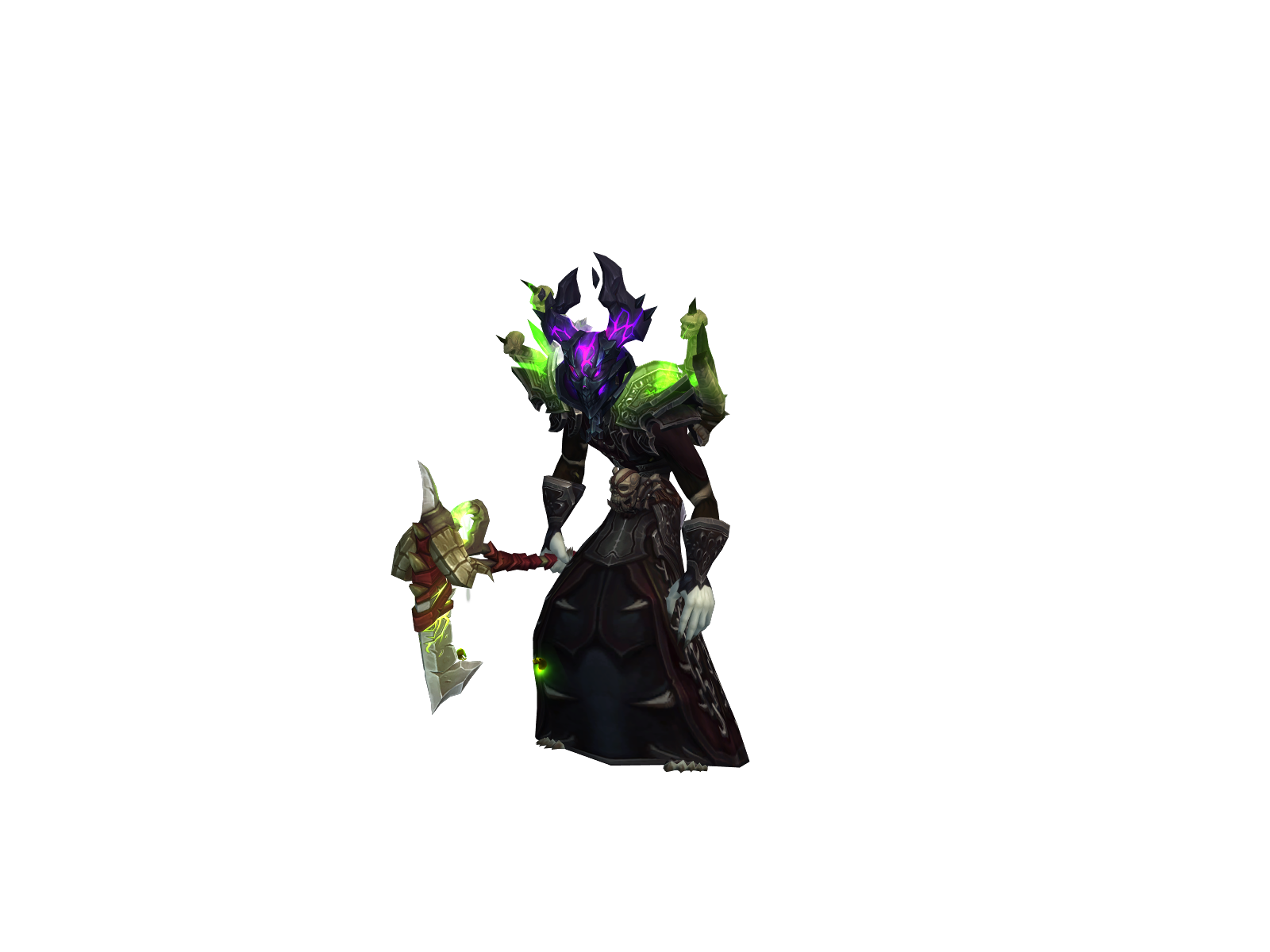 Inabsentia 3D character render