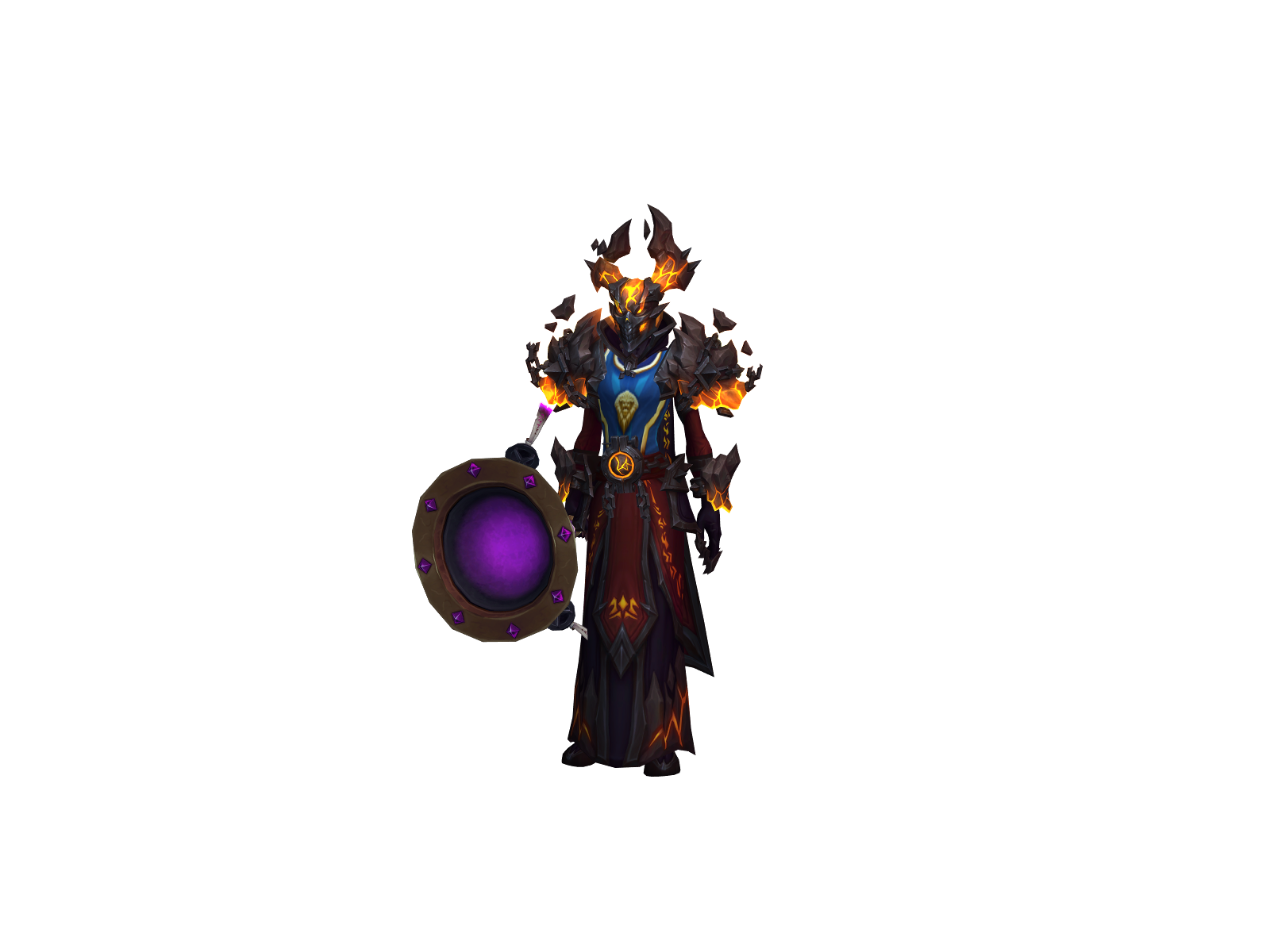 Nelfnkal 3D character render