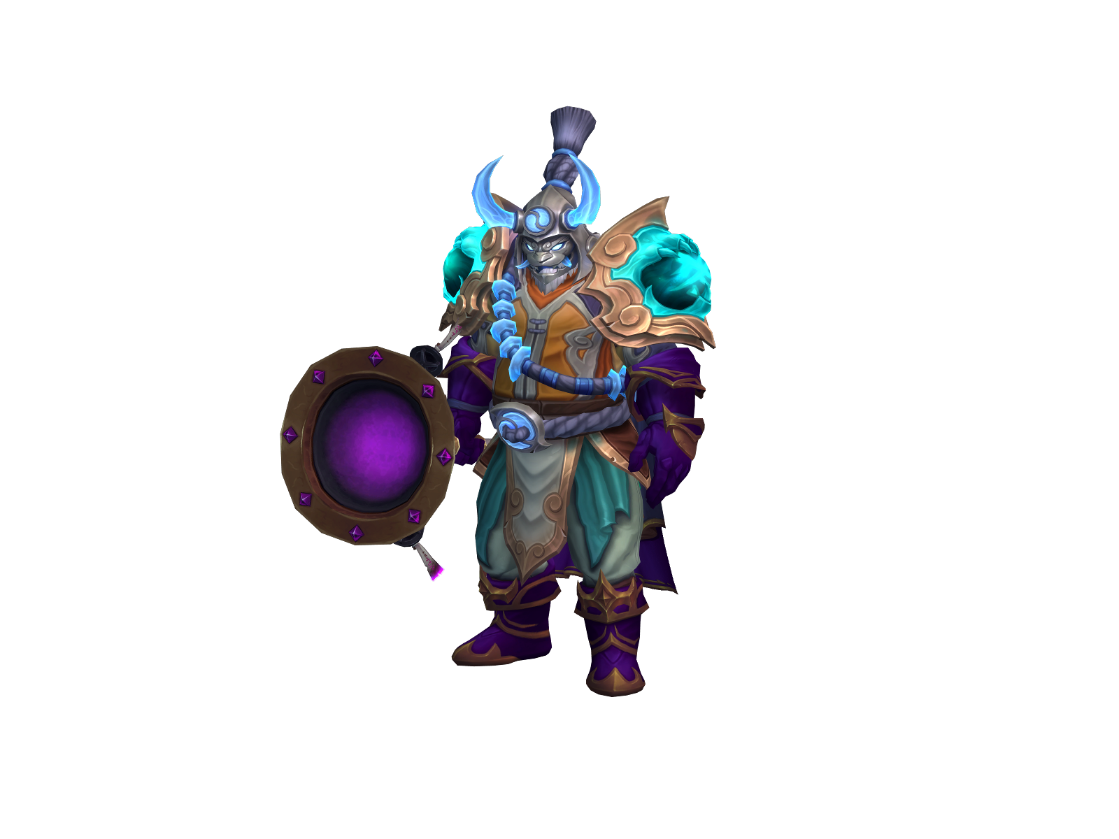 Heartpunch 3D character render