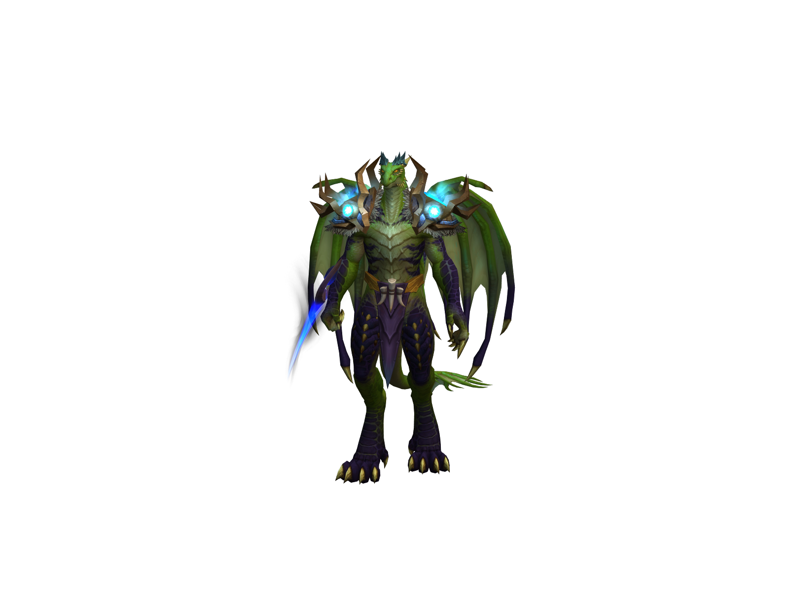 Maladragoon 3D character render