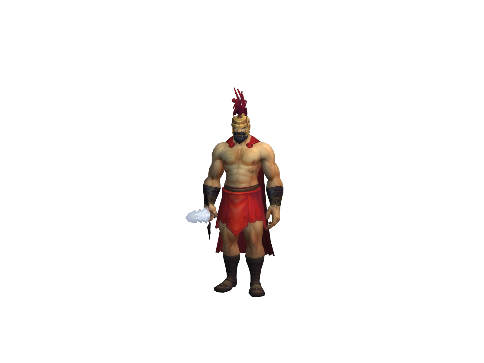 Spartanz 3D character render