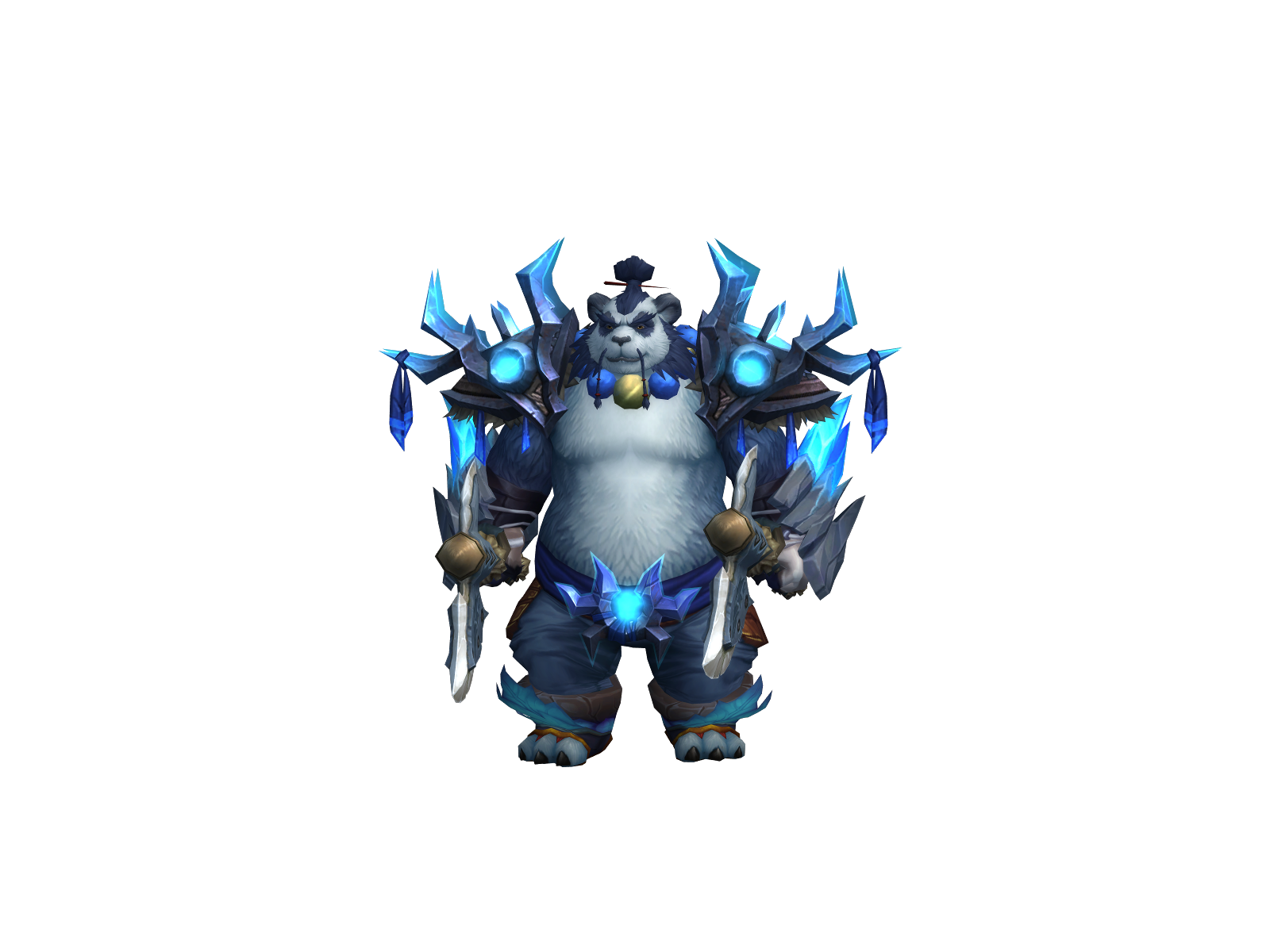 Chubbshock 3D character render
