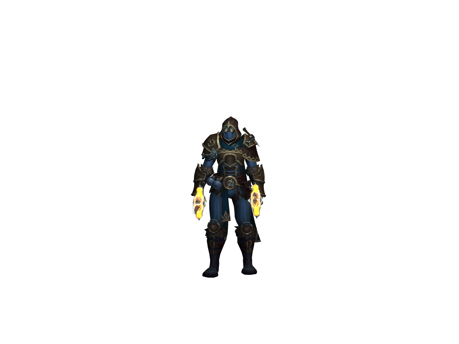 Silverrune 3D character render