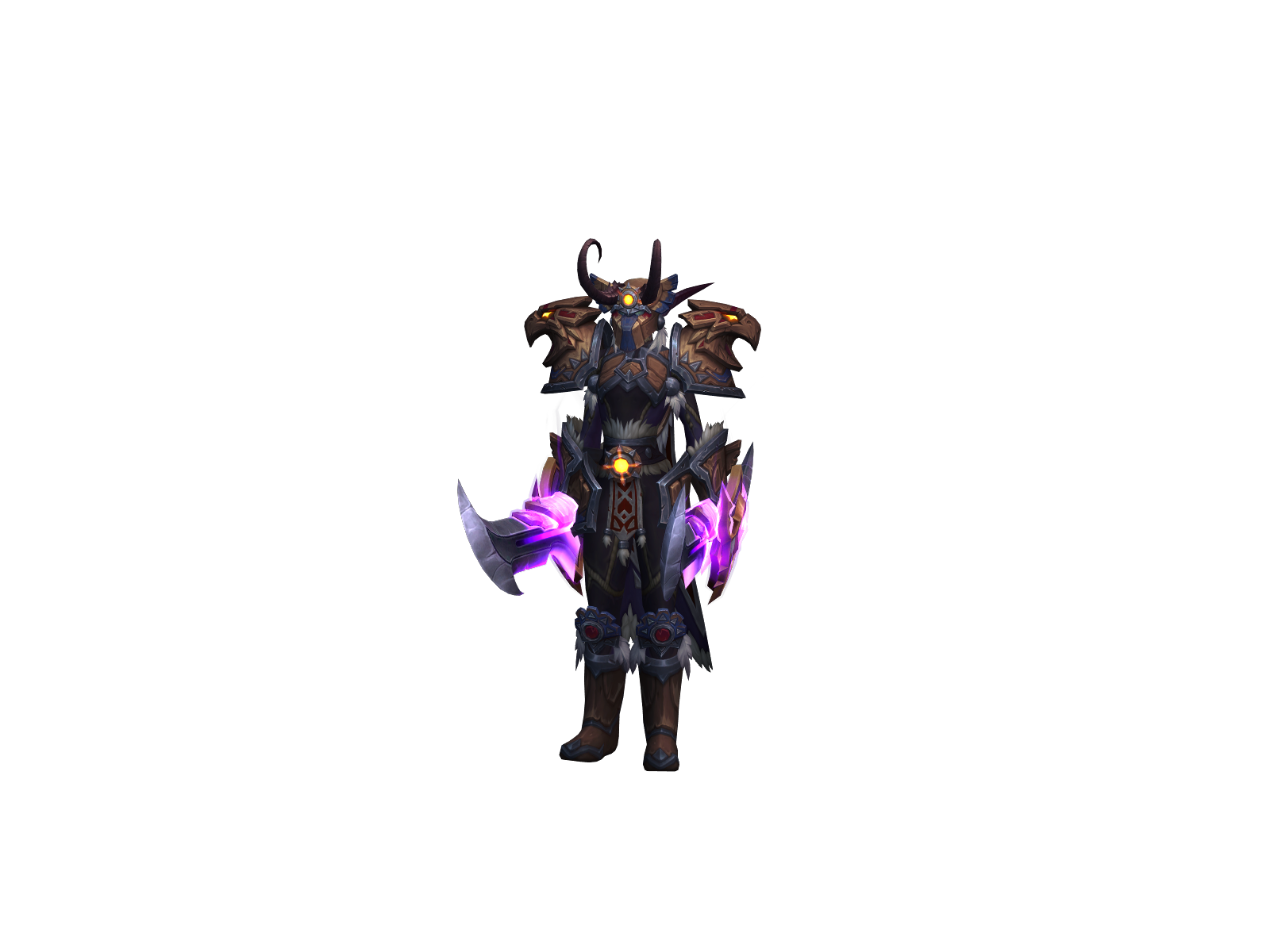 Demonnize 3D character render