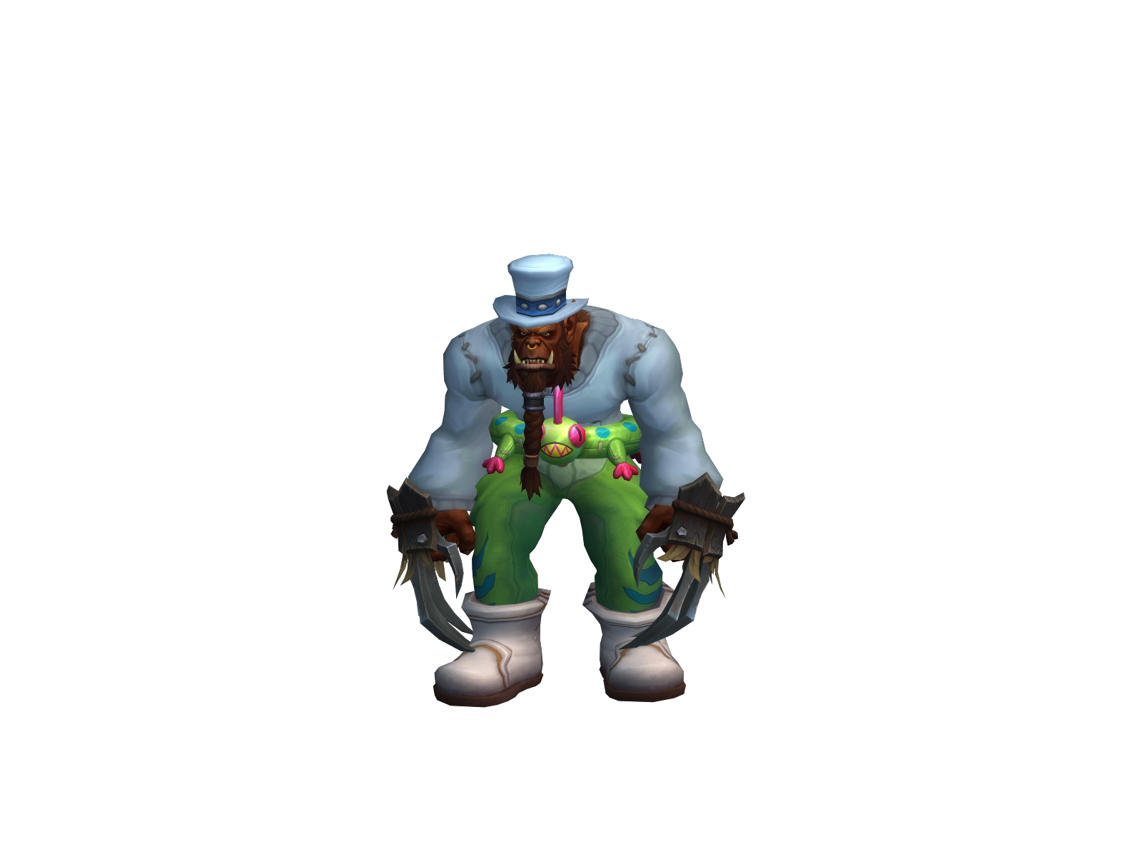 Mulba 3D character render