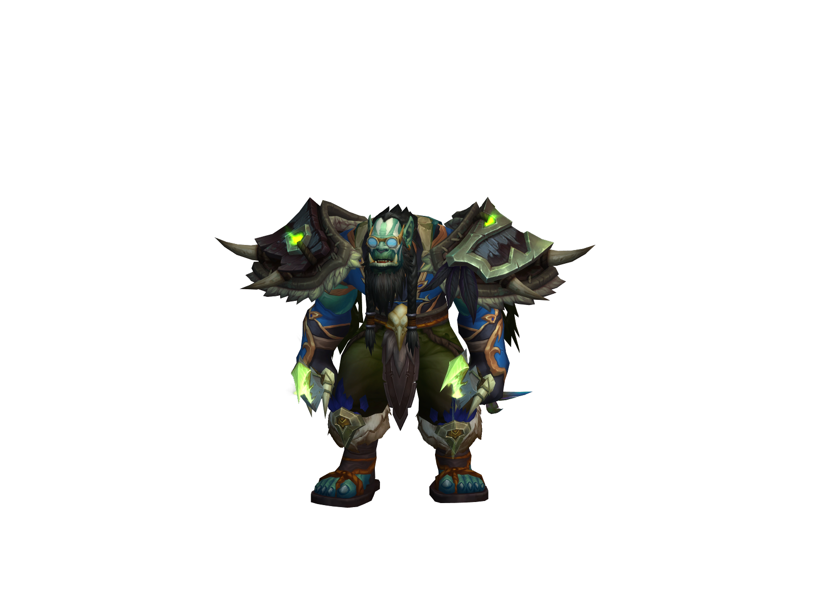 Eviscercrit 3D character render