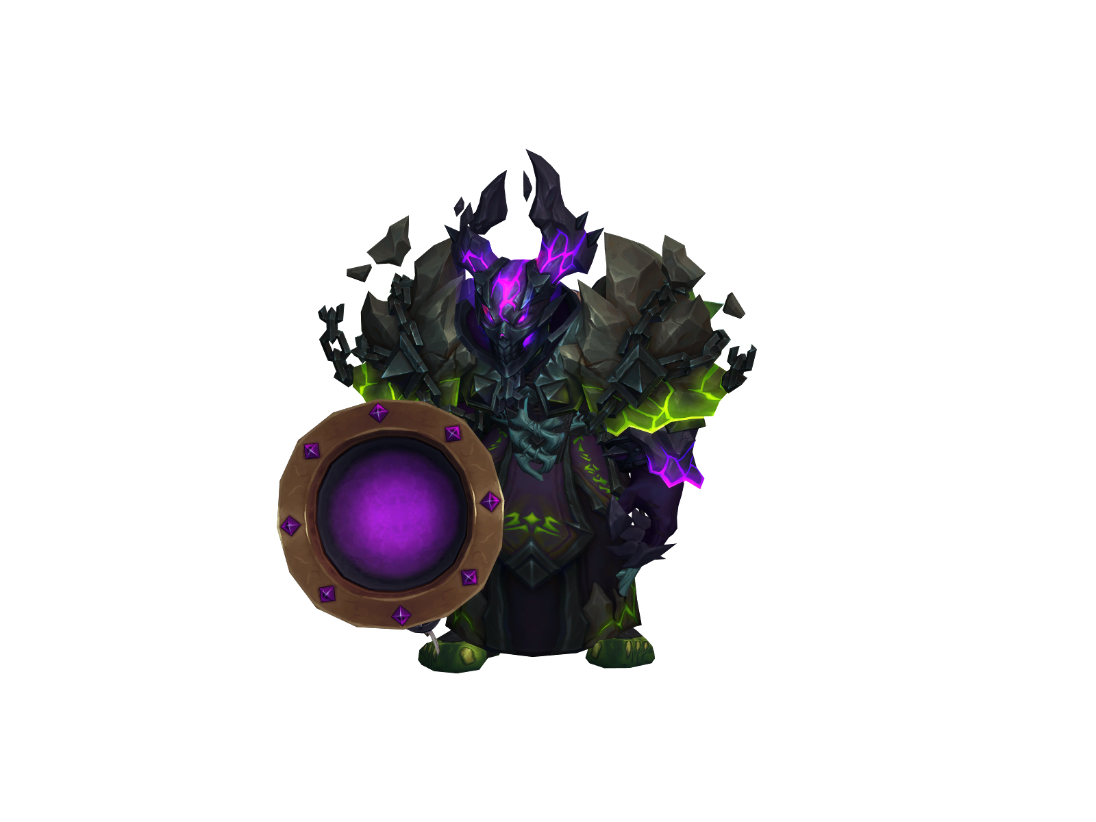 Gulzerk 3D character render