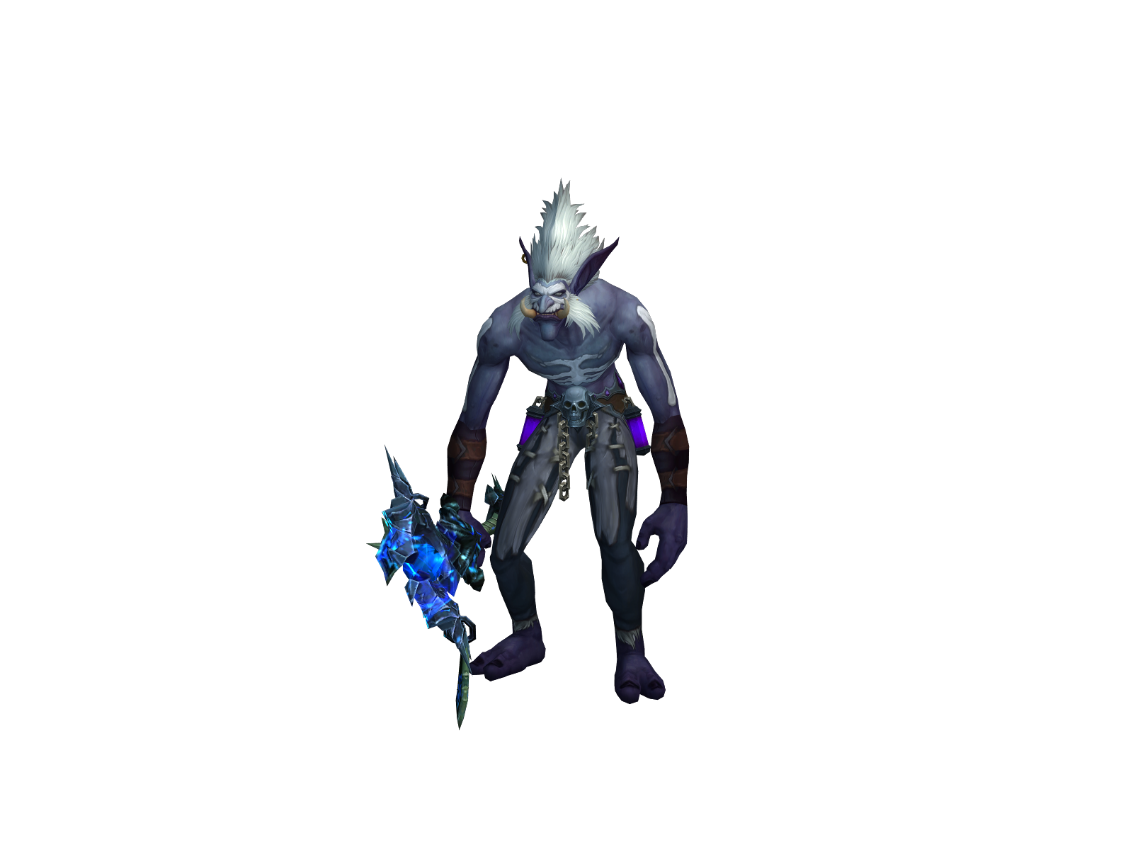 Necrofeelyea 3D character render