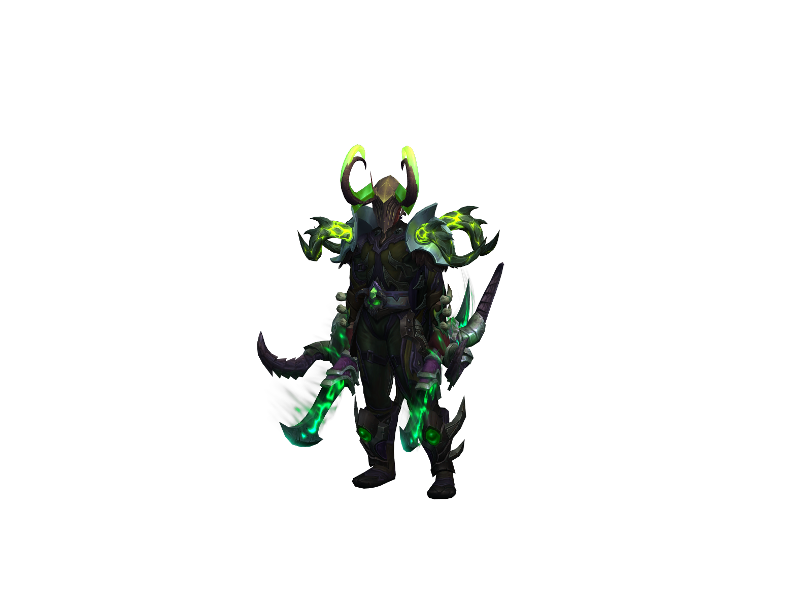 Illidarius 3D character render