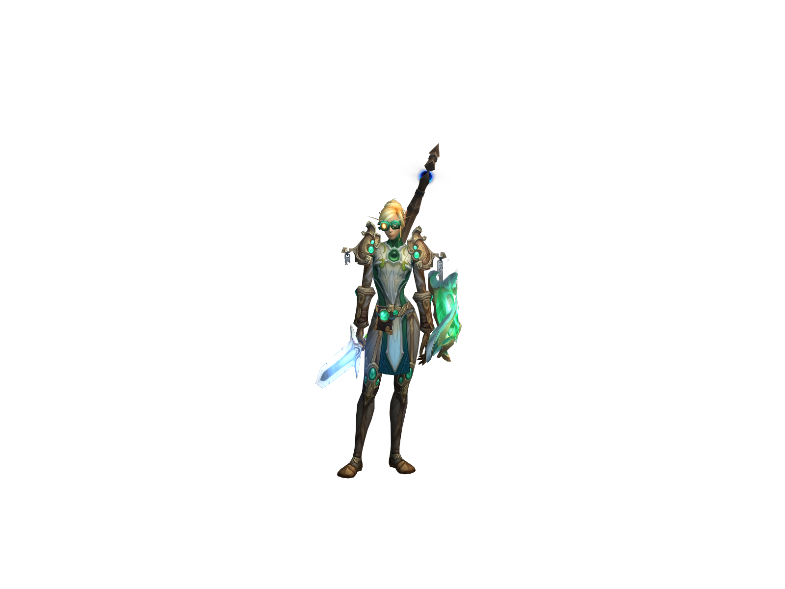 Miriss 3D character render