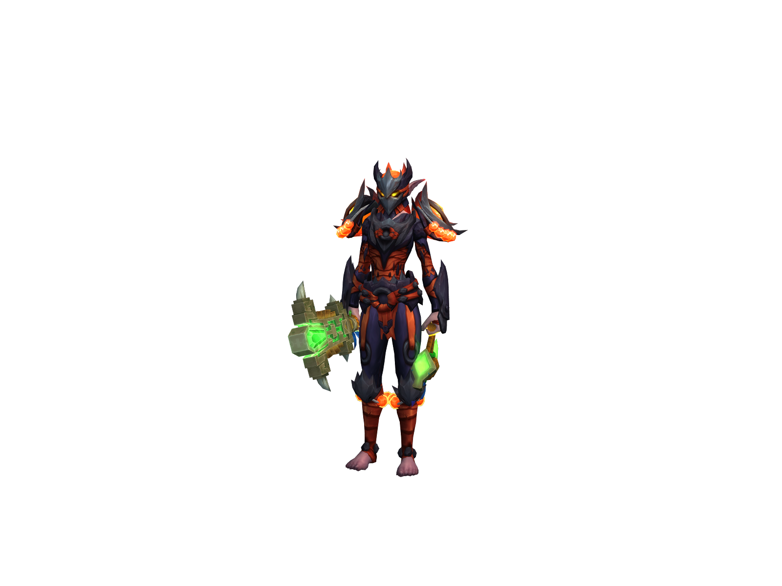 Creedmonk 3D character render