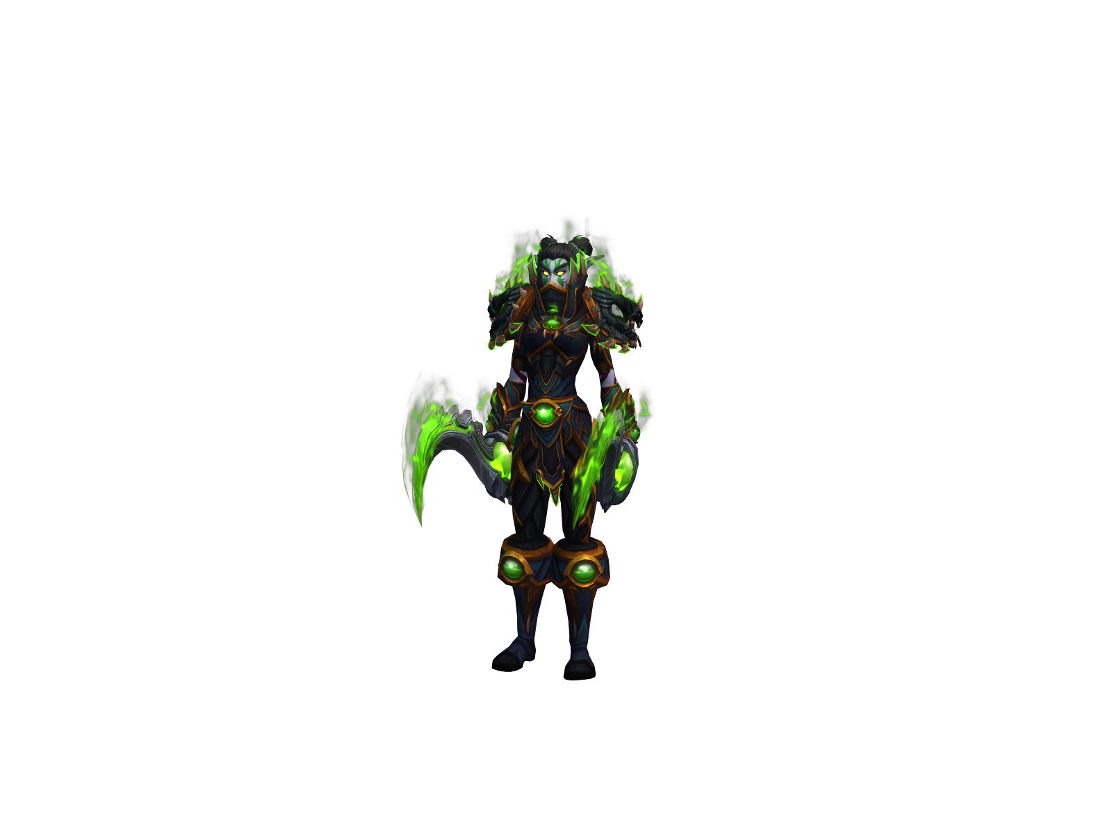 Visann 3D character render