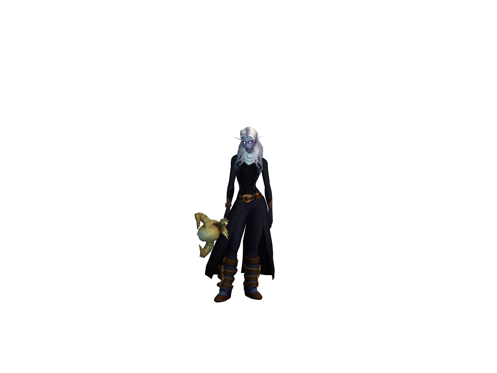 Pasing 3D character render