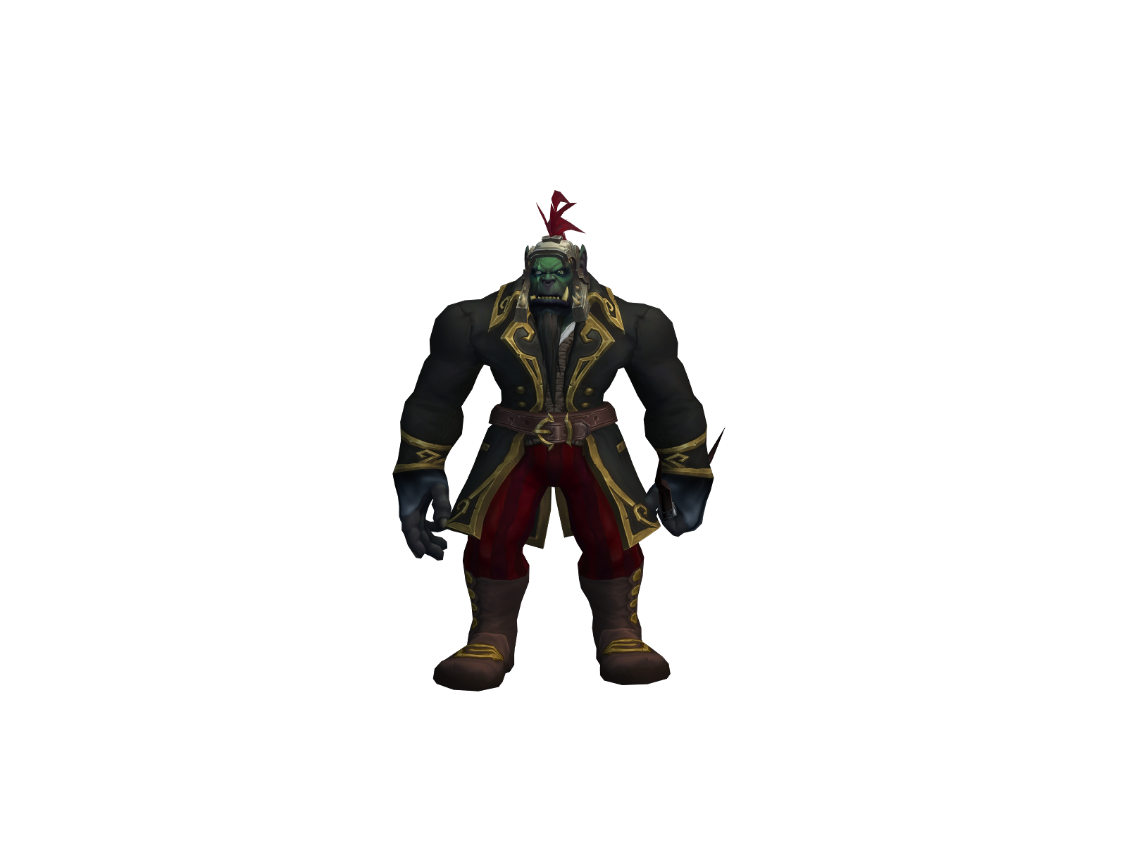 Skarok 3D character render