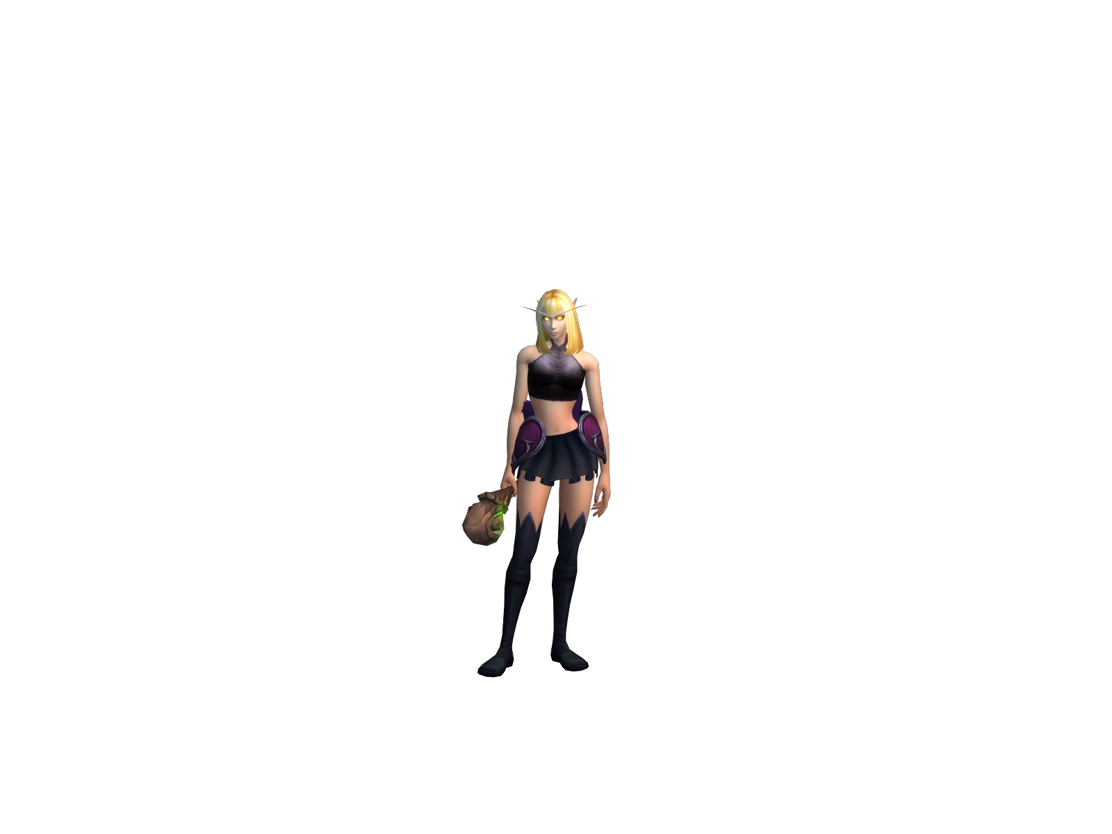 Rmpriest 3D character render