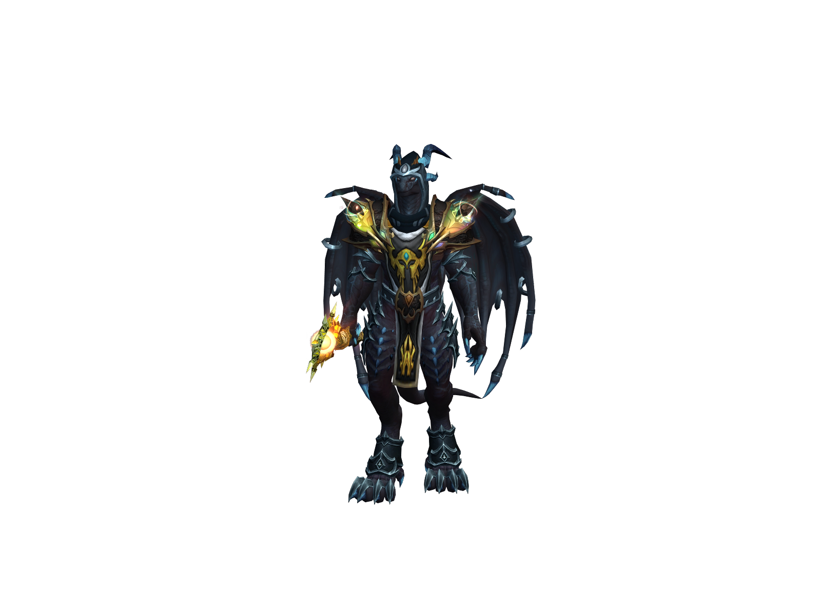 Burnsnitches 3D character render