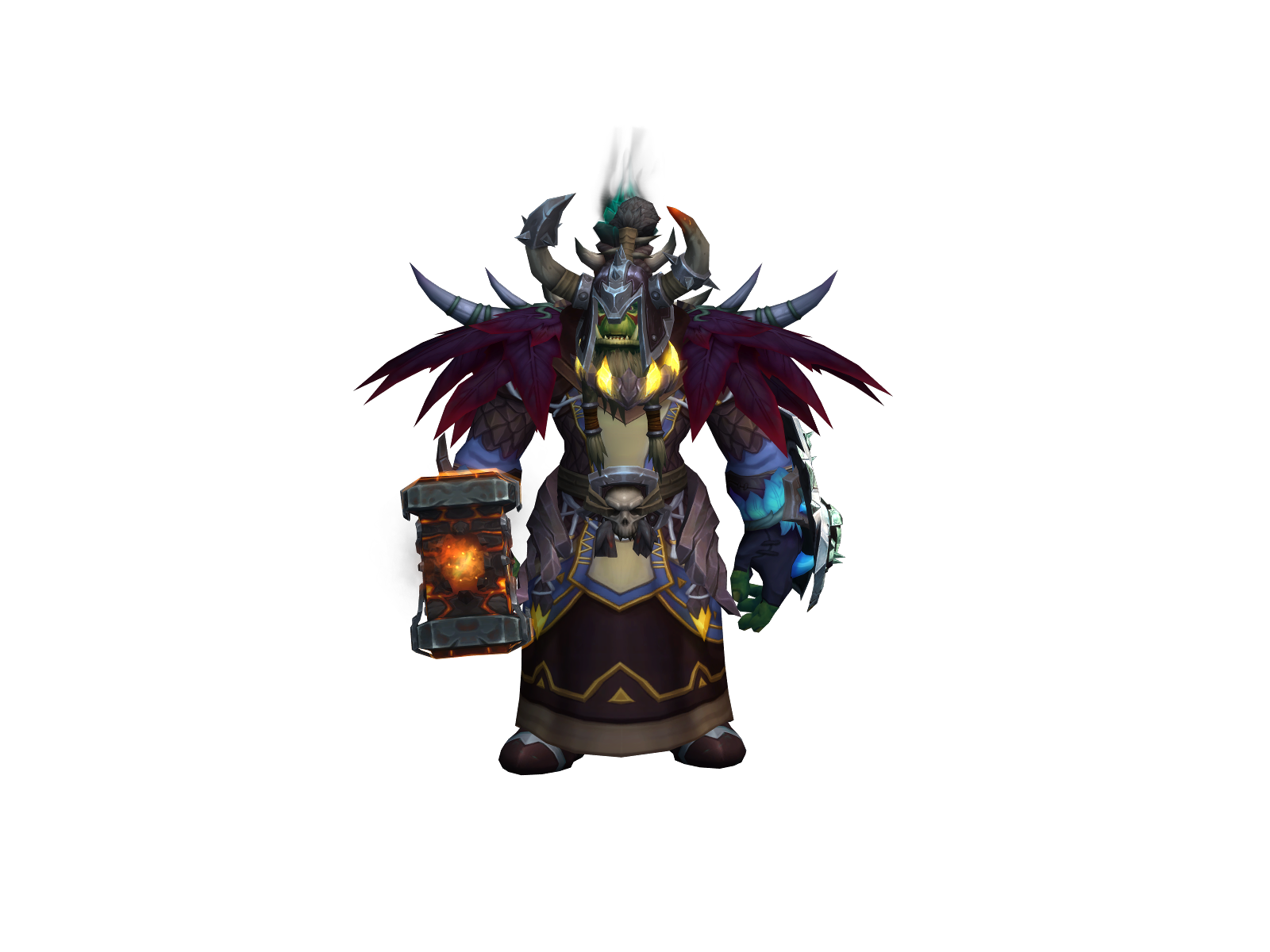 Clocshock 3D character render
