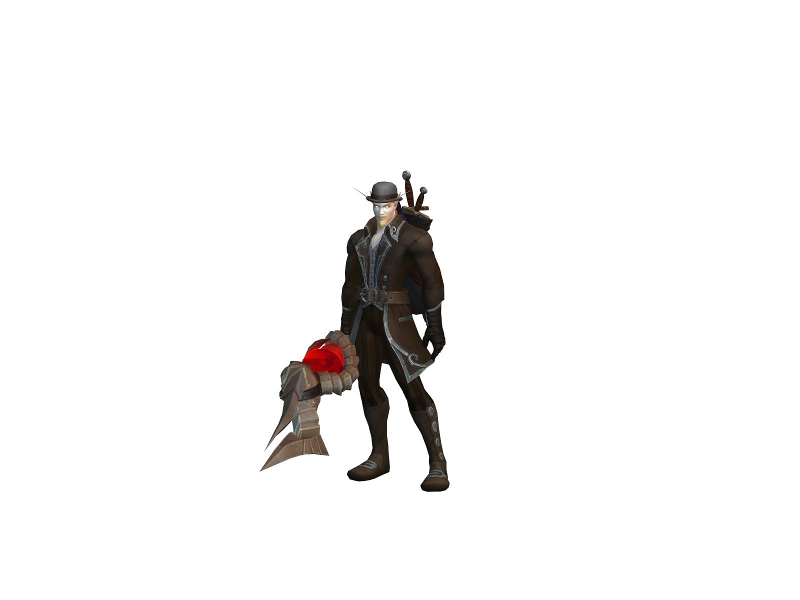 Poppung 3D character render