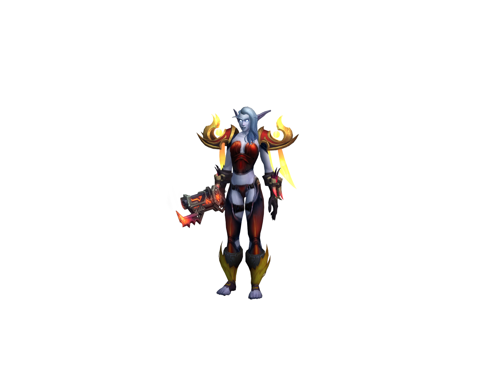 Gressil 3D character render