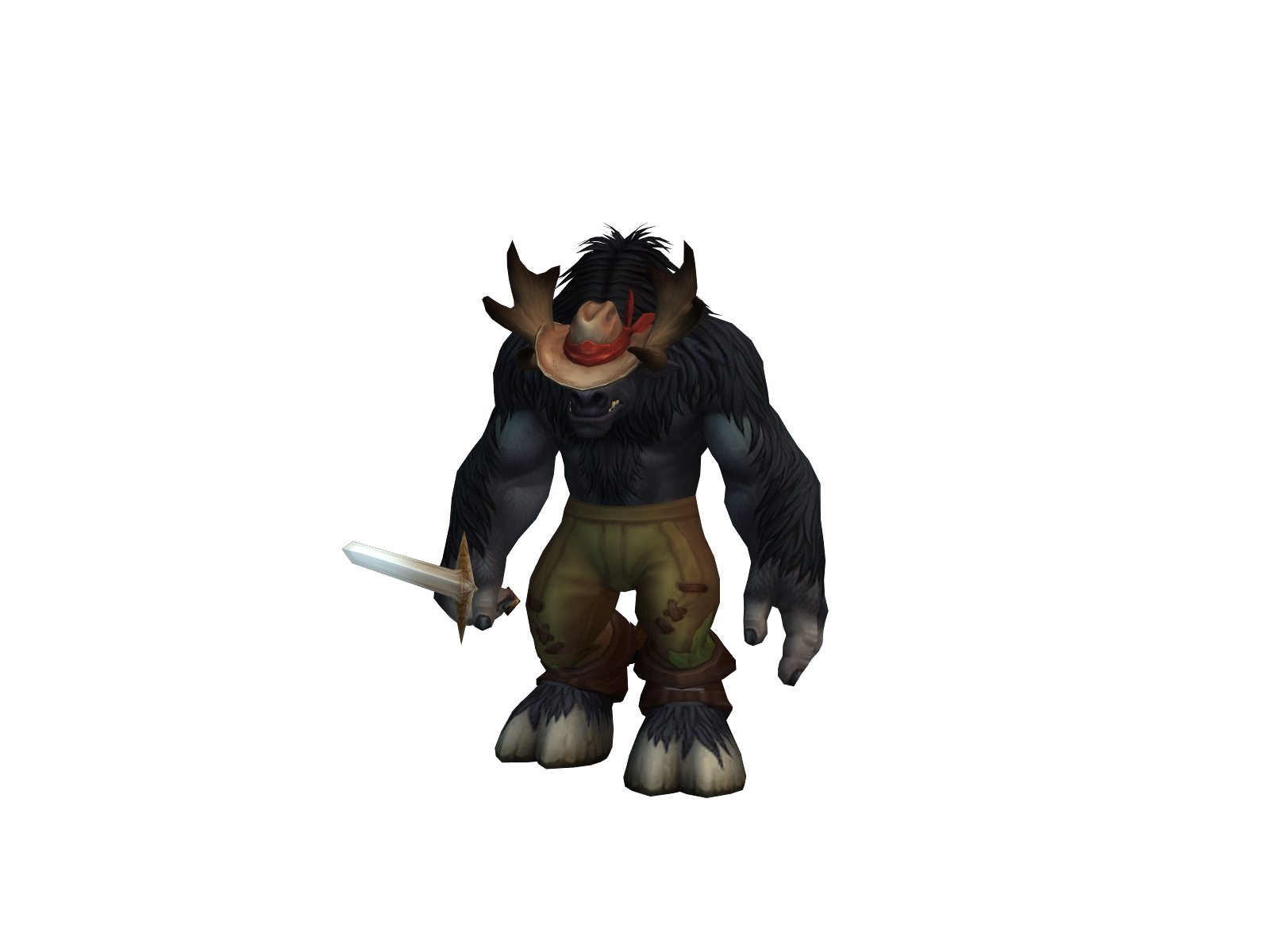 Hawggripper 3D character render