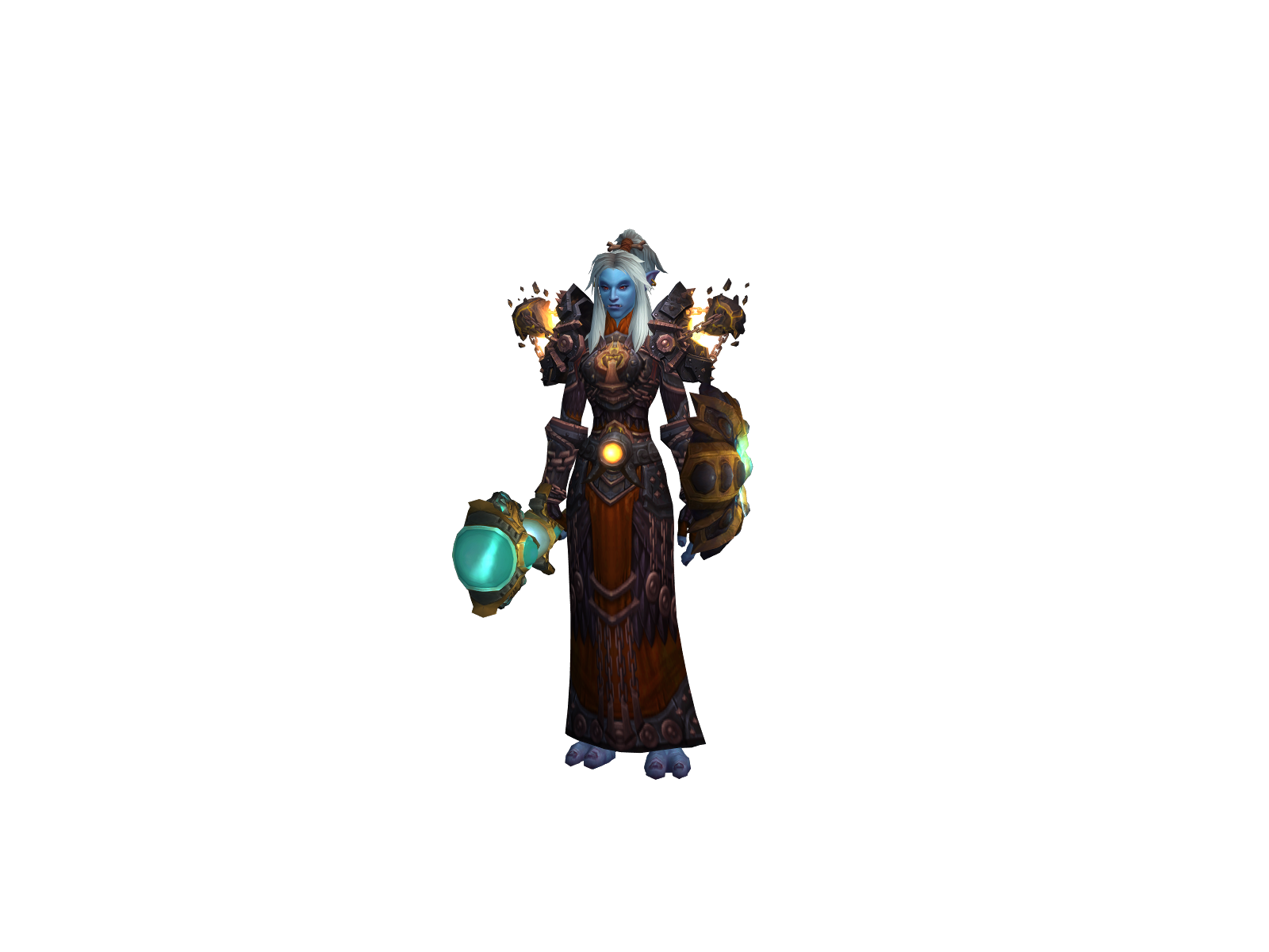Douja 3D character render