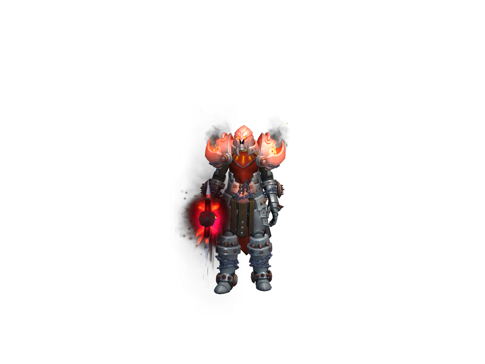 Mortyl 3D character render