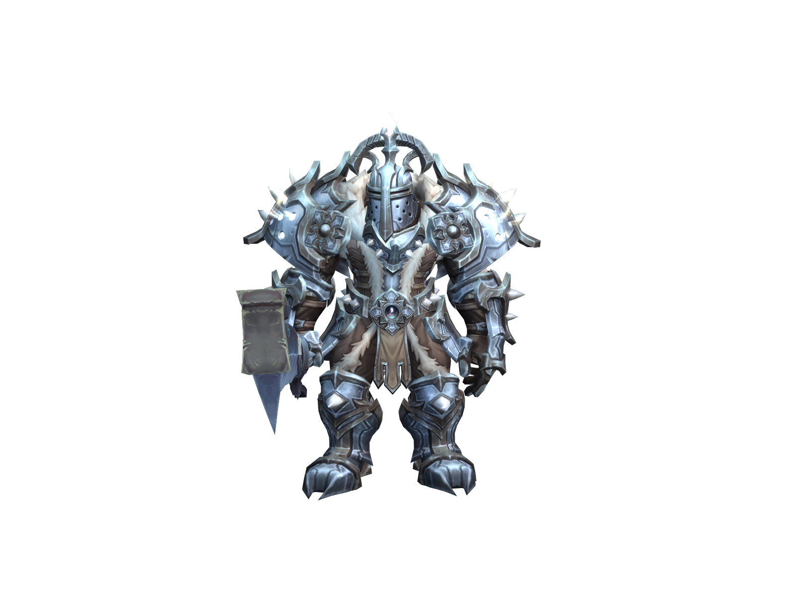 Undertoker 3D character render