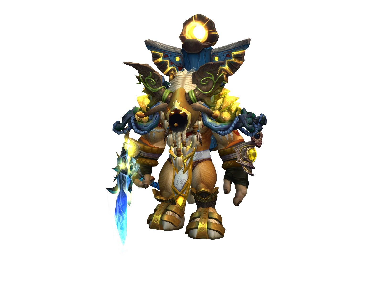 Oneangrybear 3D character render