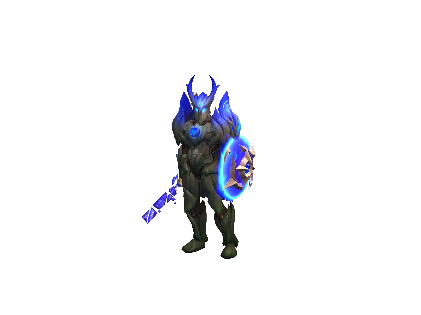 Bigbrainadin 3D character render