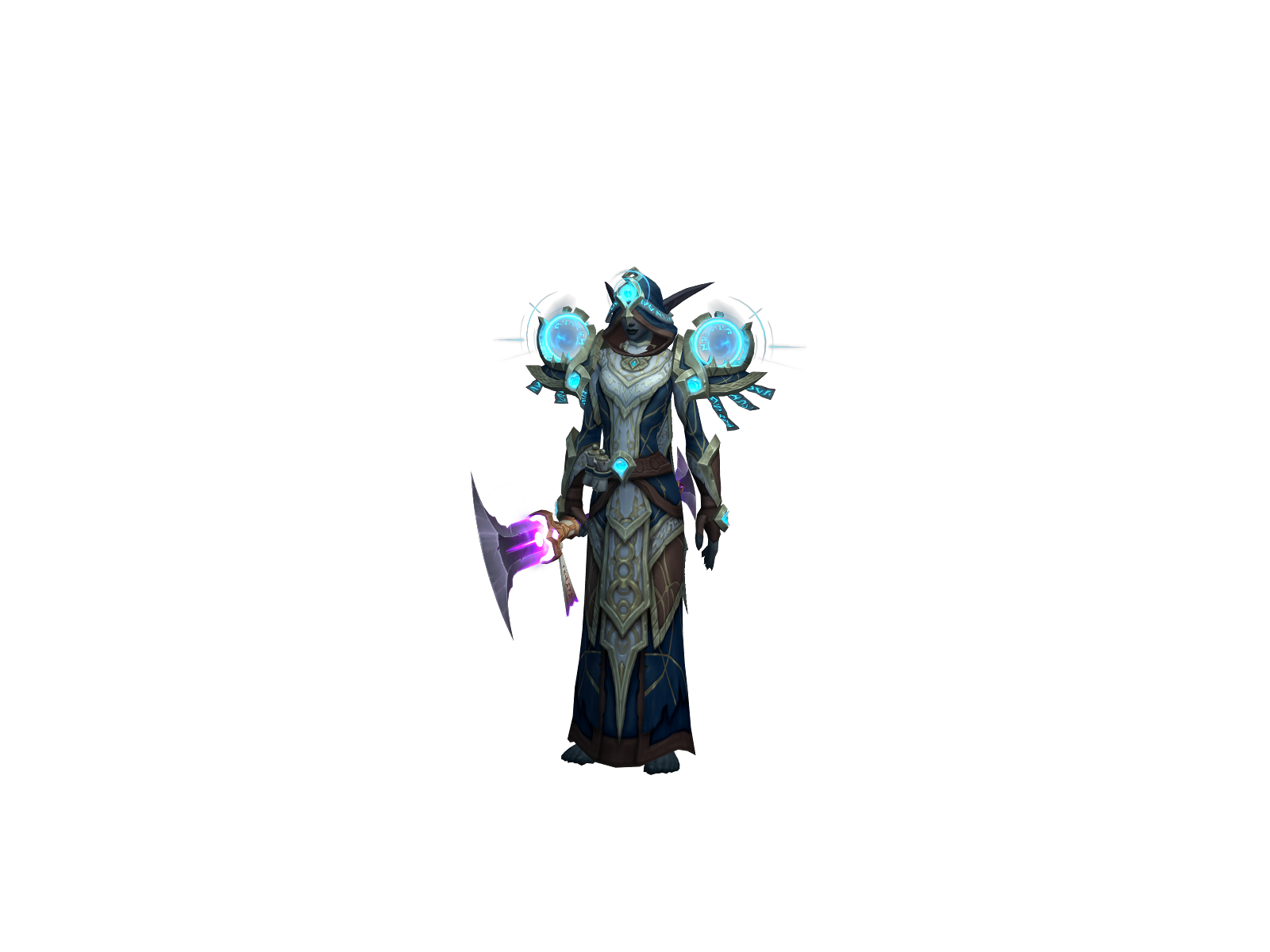 Kyshí 3D character render