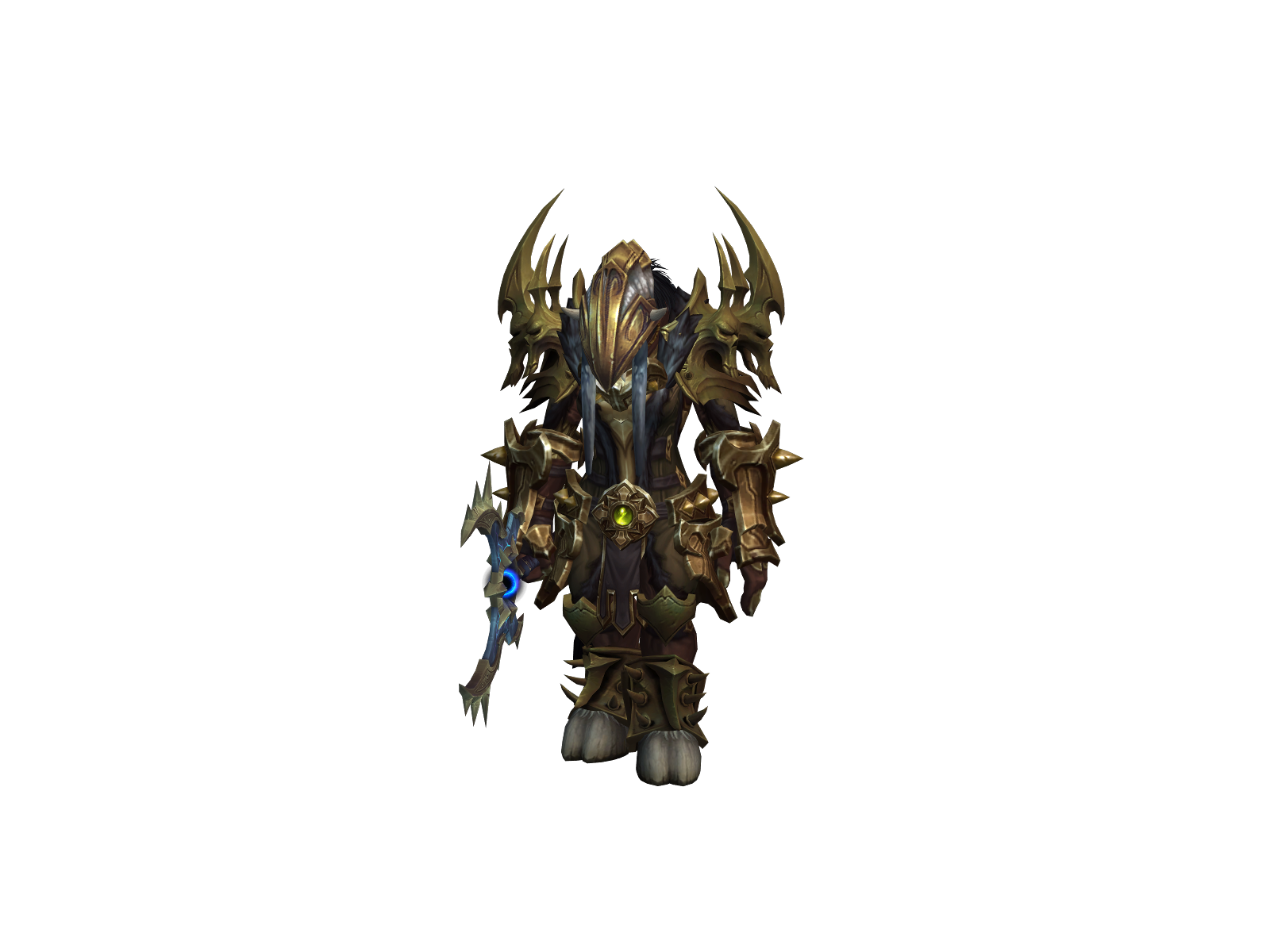Mulrakot 3D character render