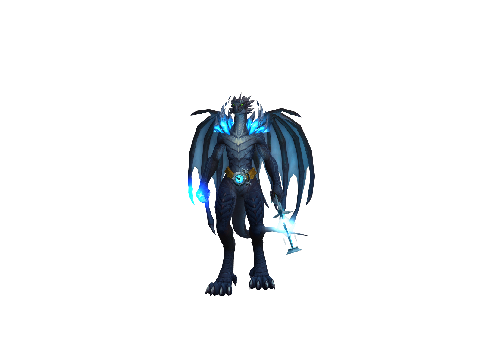 Dracharus 3D character render