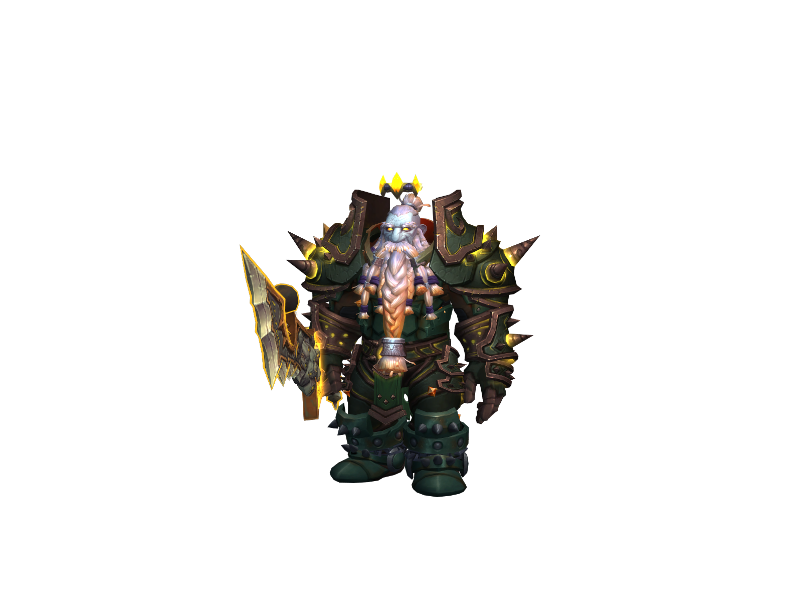 Andaret 3D character render