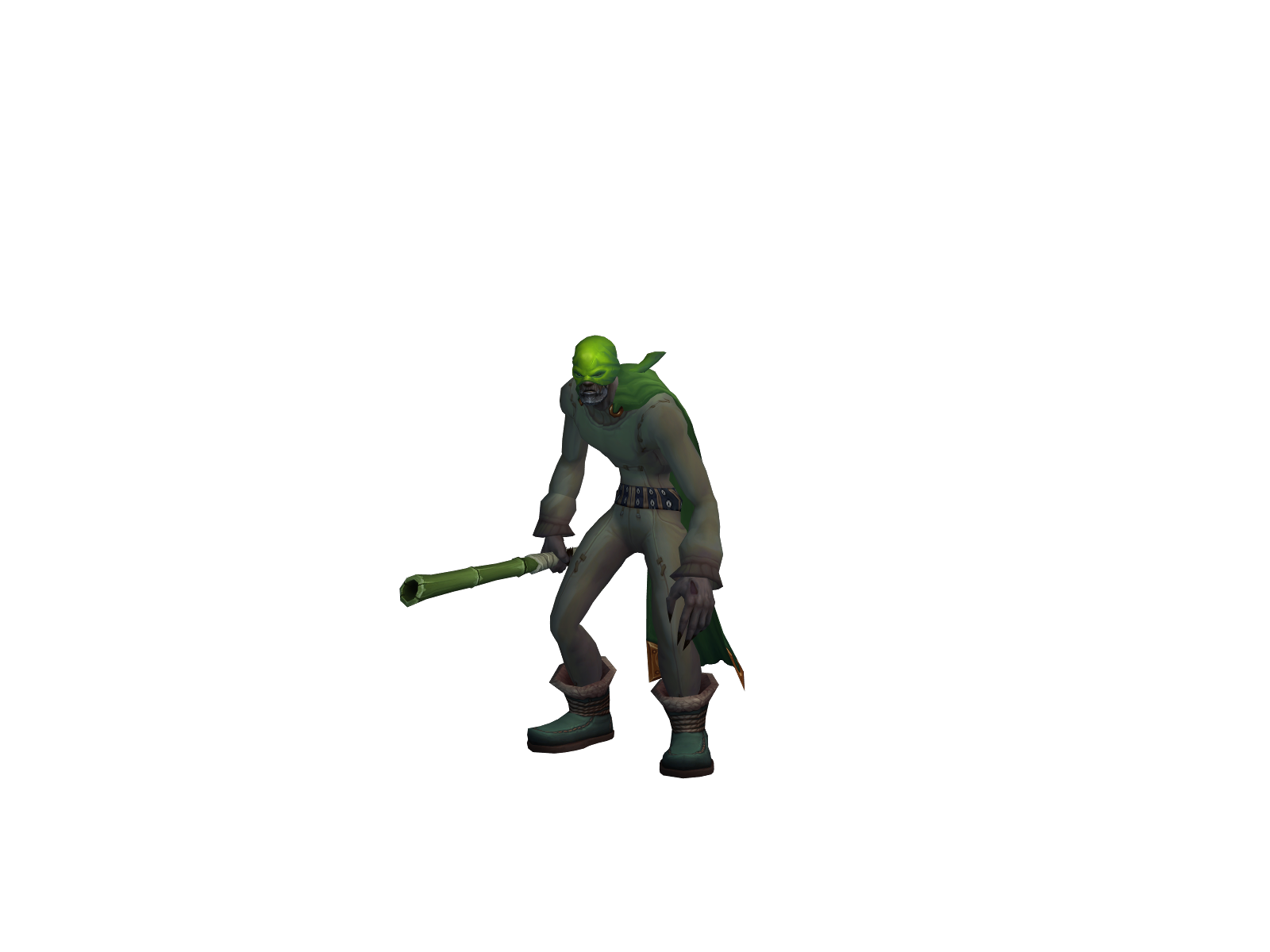 Makilo 3D character render