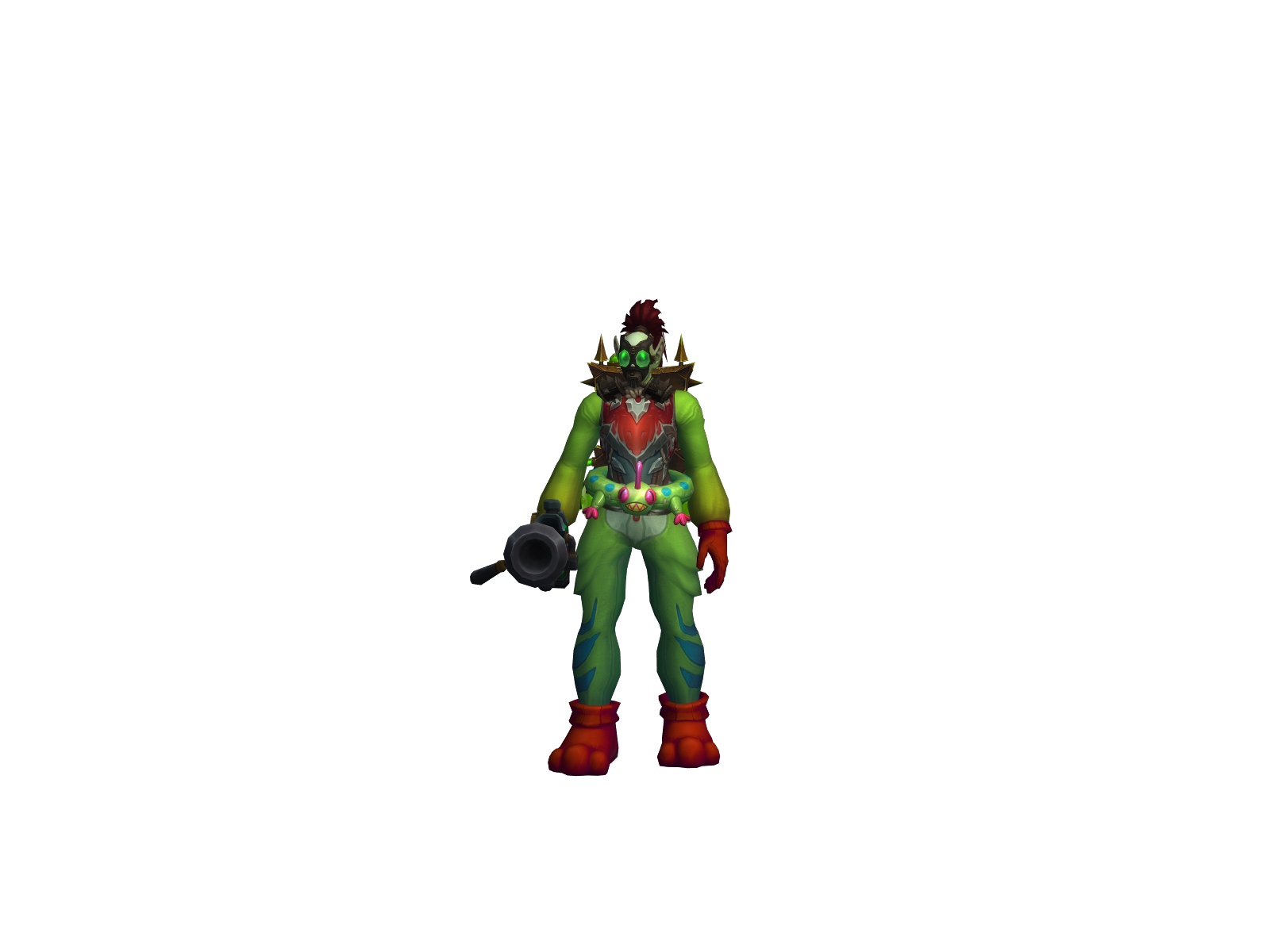 Trumpooh 3D character render