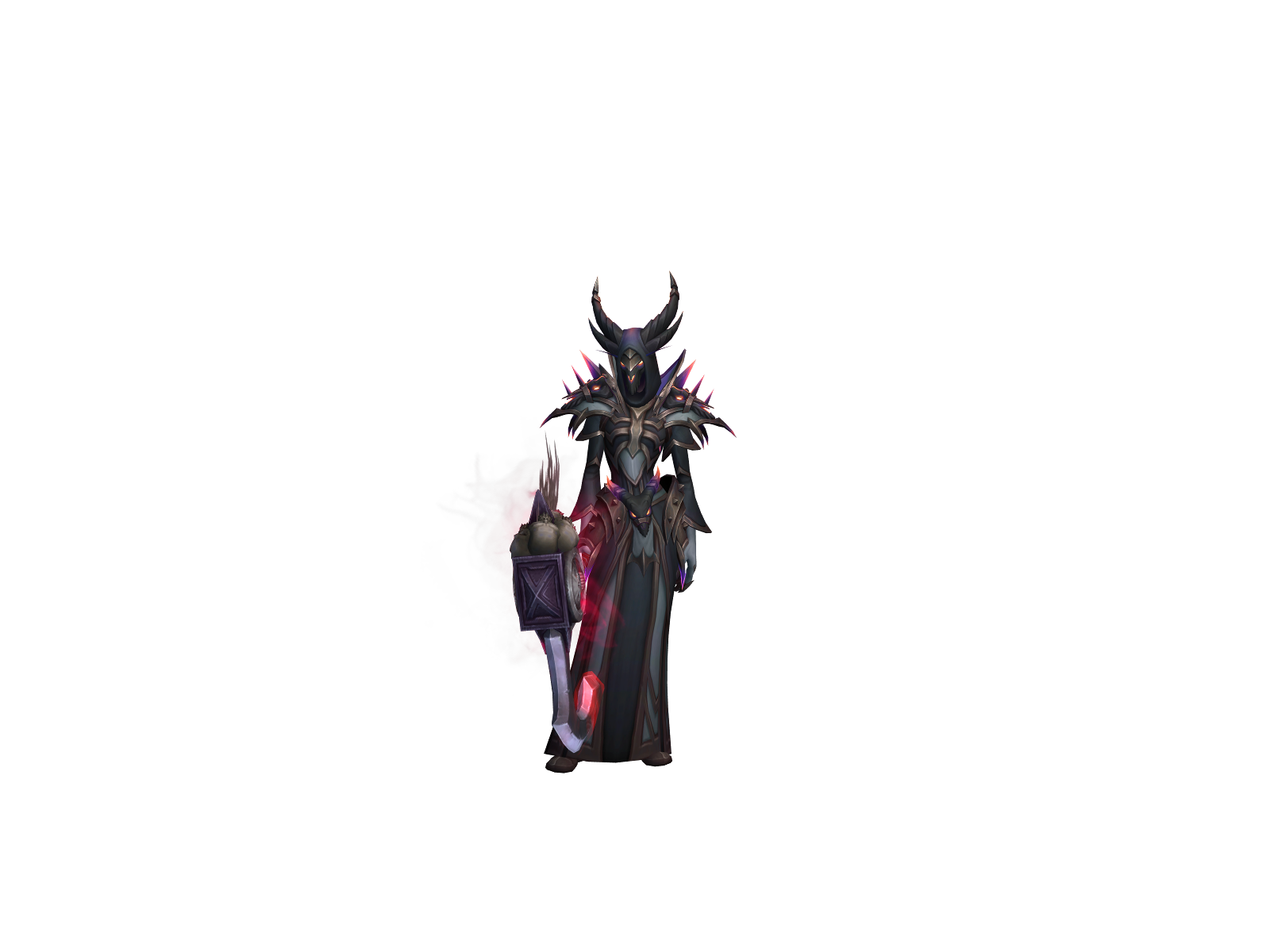 Popcornlung 3D character render