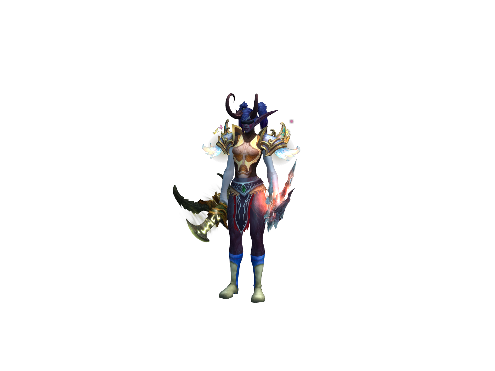 Sidehoexz 3D character render